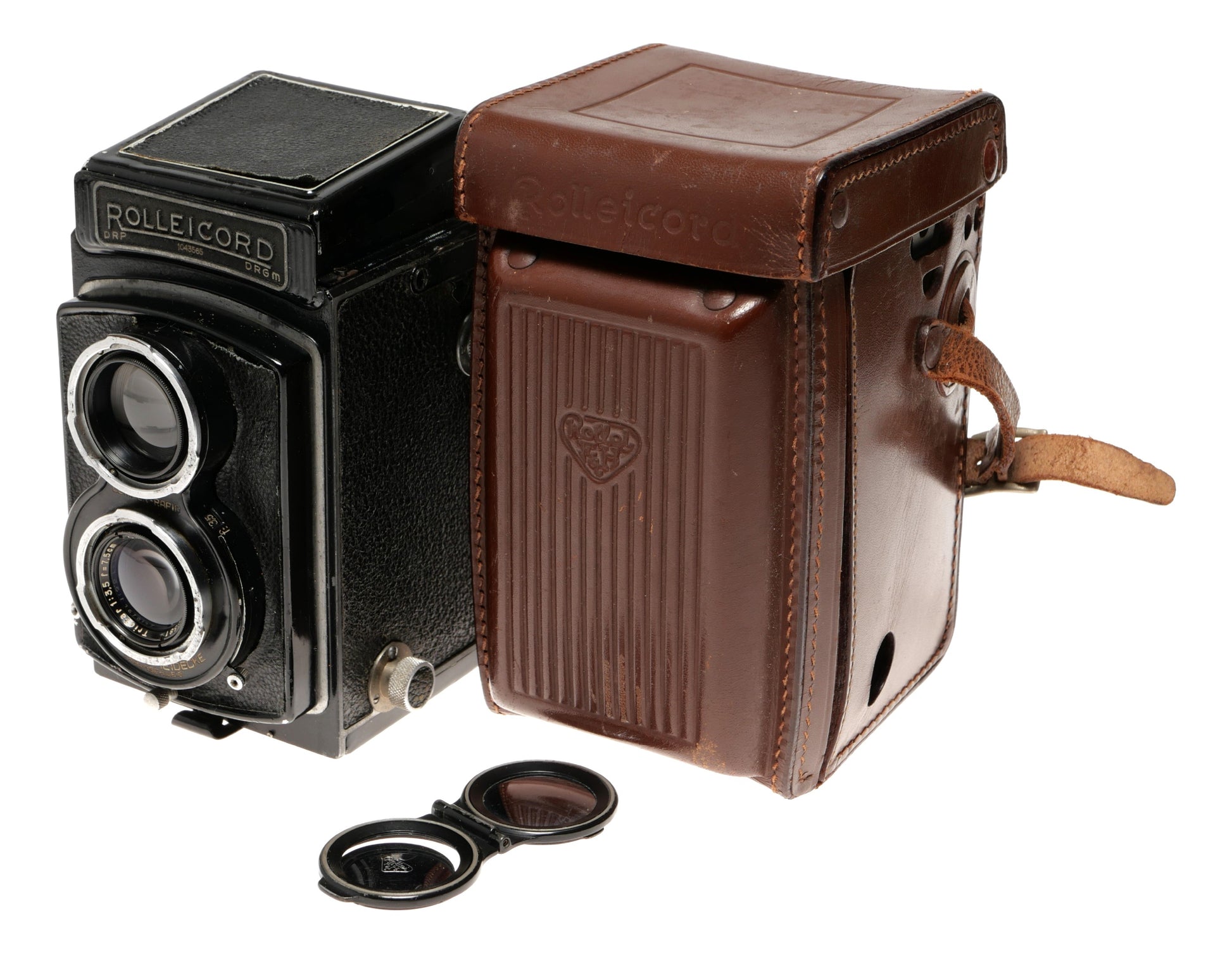 Rolleicord TLR Camera with Carl Zeiss Triotar 75mm Lens - View 9