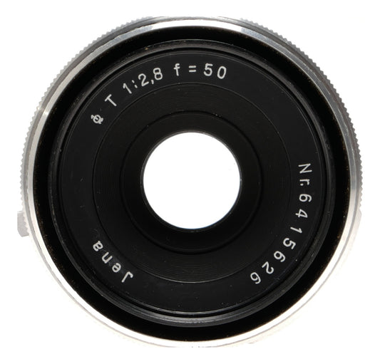 Carl Zeiss Jena Tessar 50mm f/2.8 Prime Lens