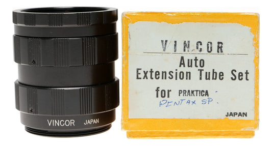 Vincor Auto Extension Tube Set for Pentax Praktica