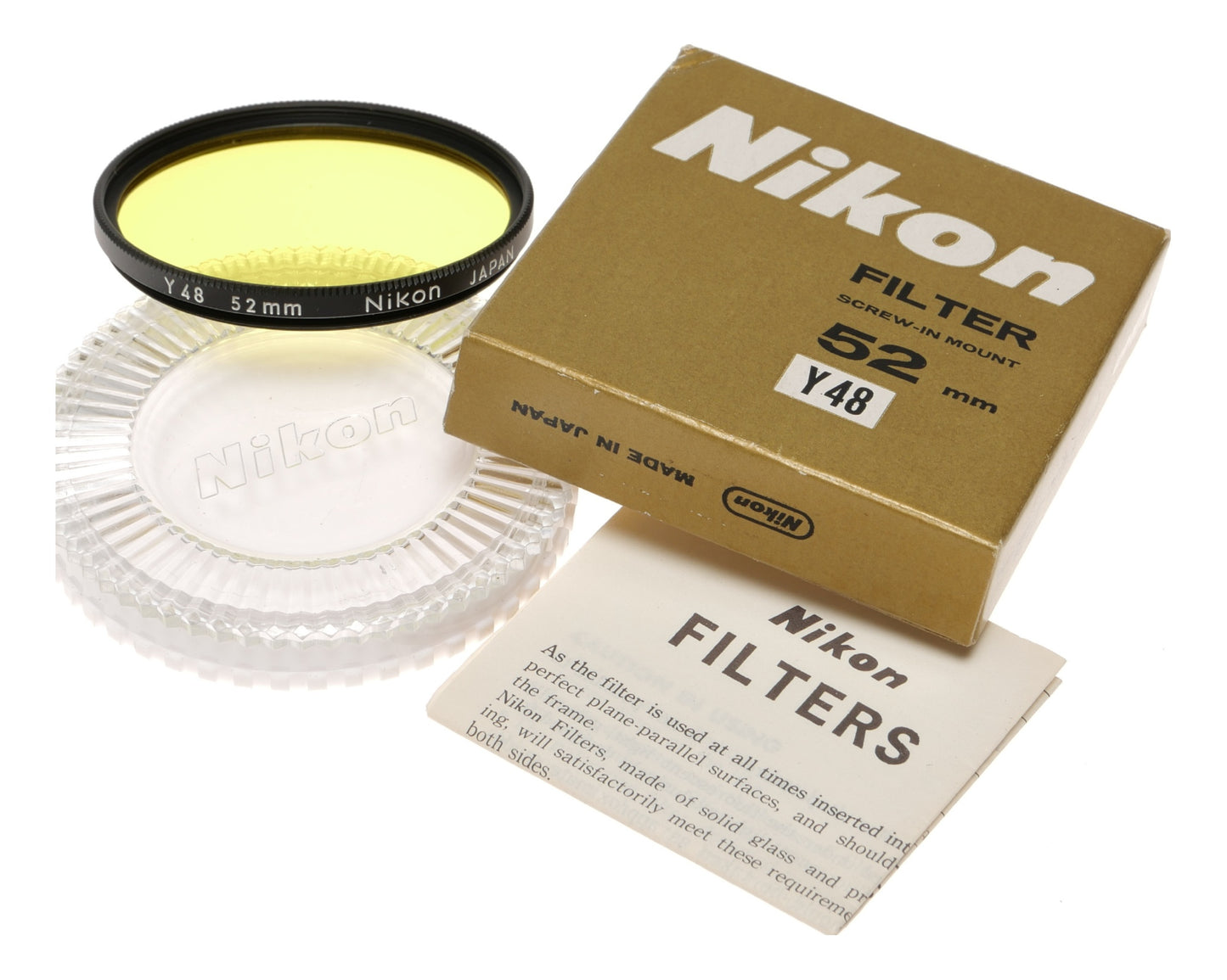 Nikon Y48 52mm Yellow Filter with Case - View 2