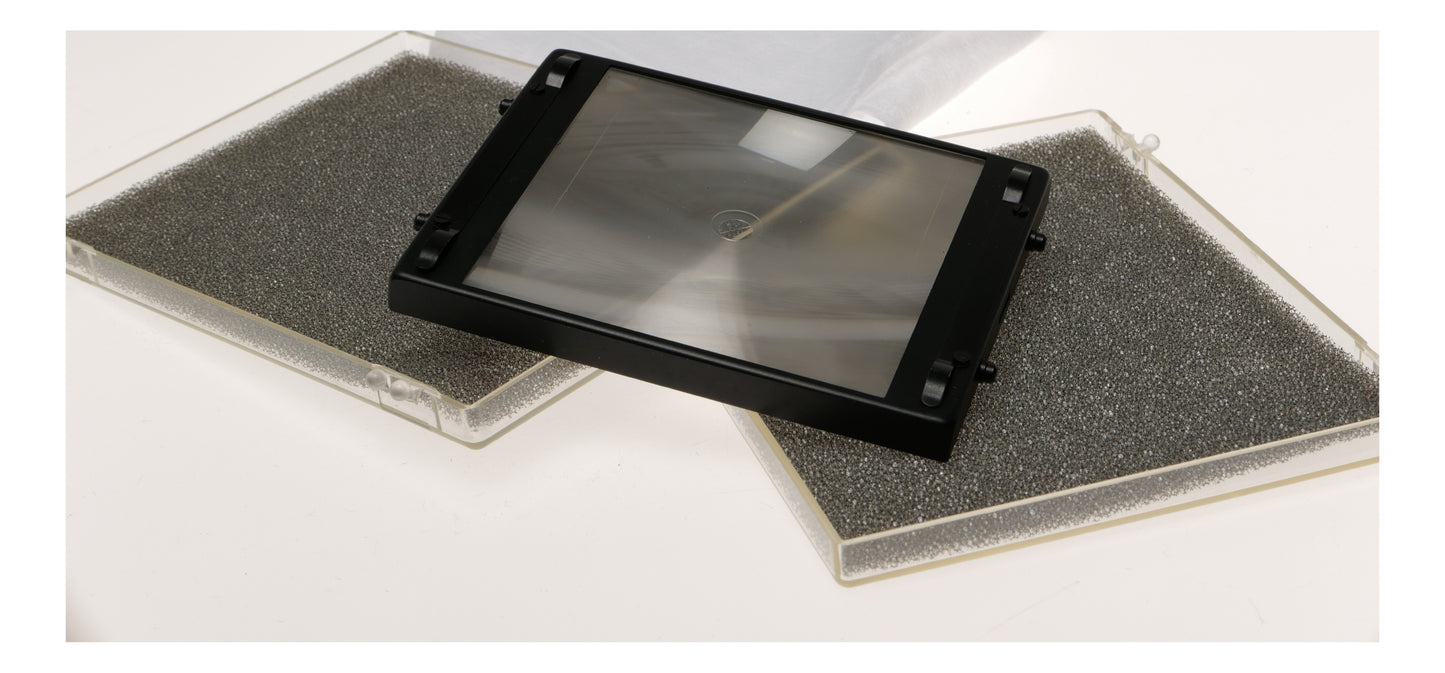 Large Format Glass Plate Holder Black Frame - View 3