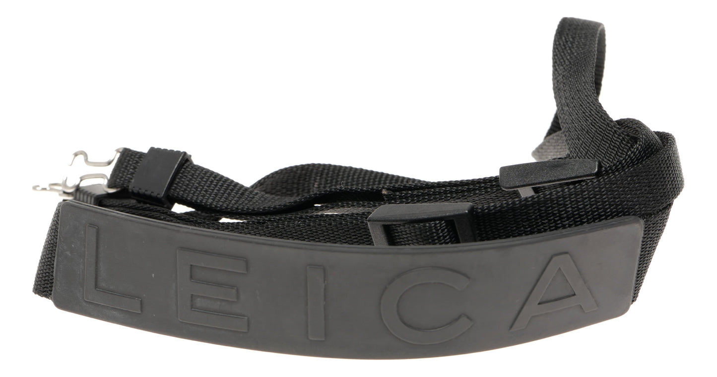 Leica Black Nylon Camera Neck Strap with Hooks