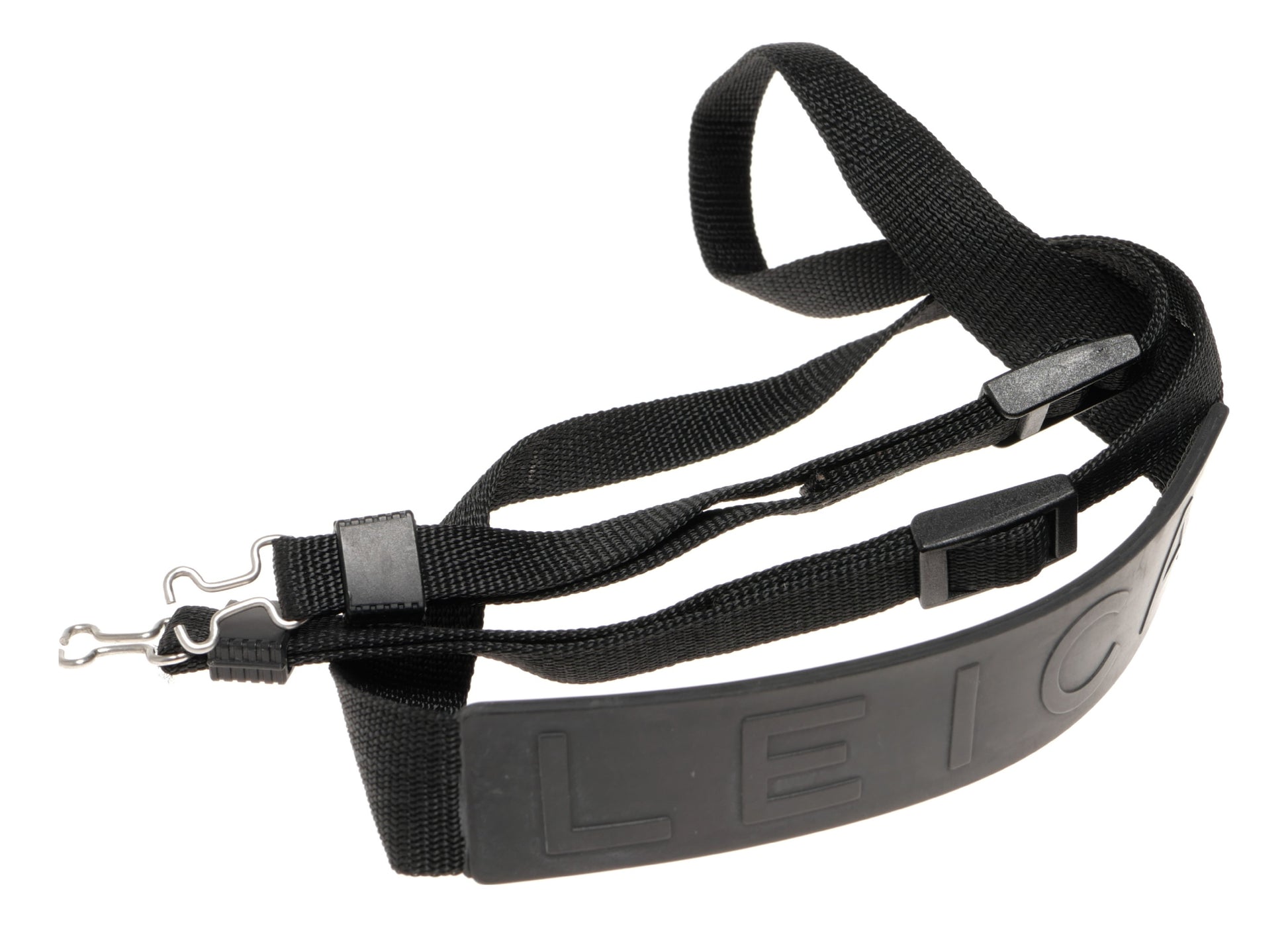 Leica Black Nylon Camera Neck Strap with Hooks - View 3