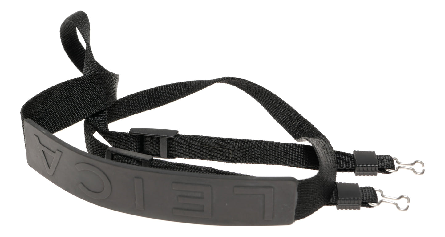 Leica Black Nylon Camera Neck Strap with Hooks - View 7