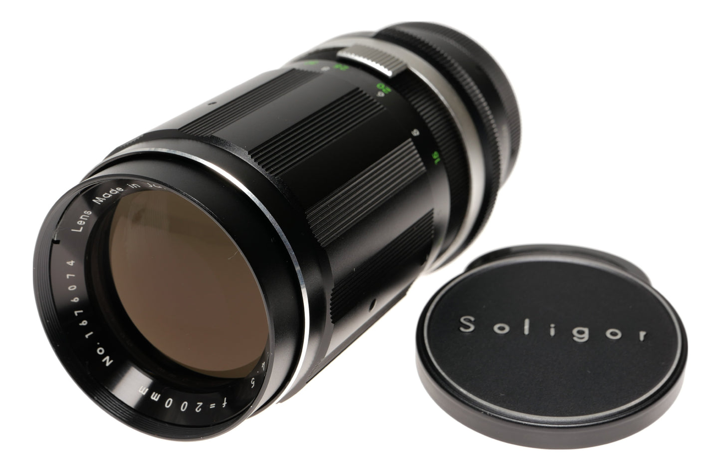 Soligor 200mm f/4.5 Telephoto Lens Made in Japan