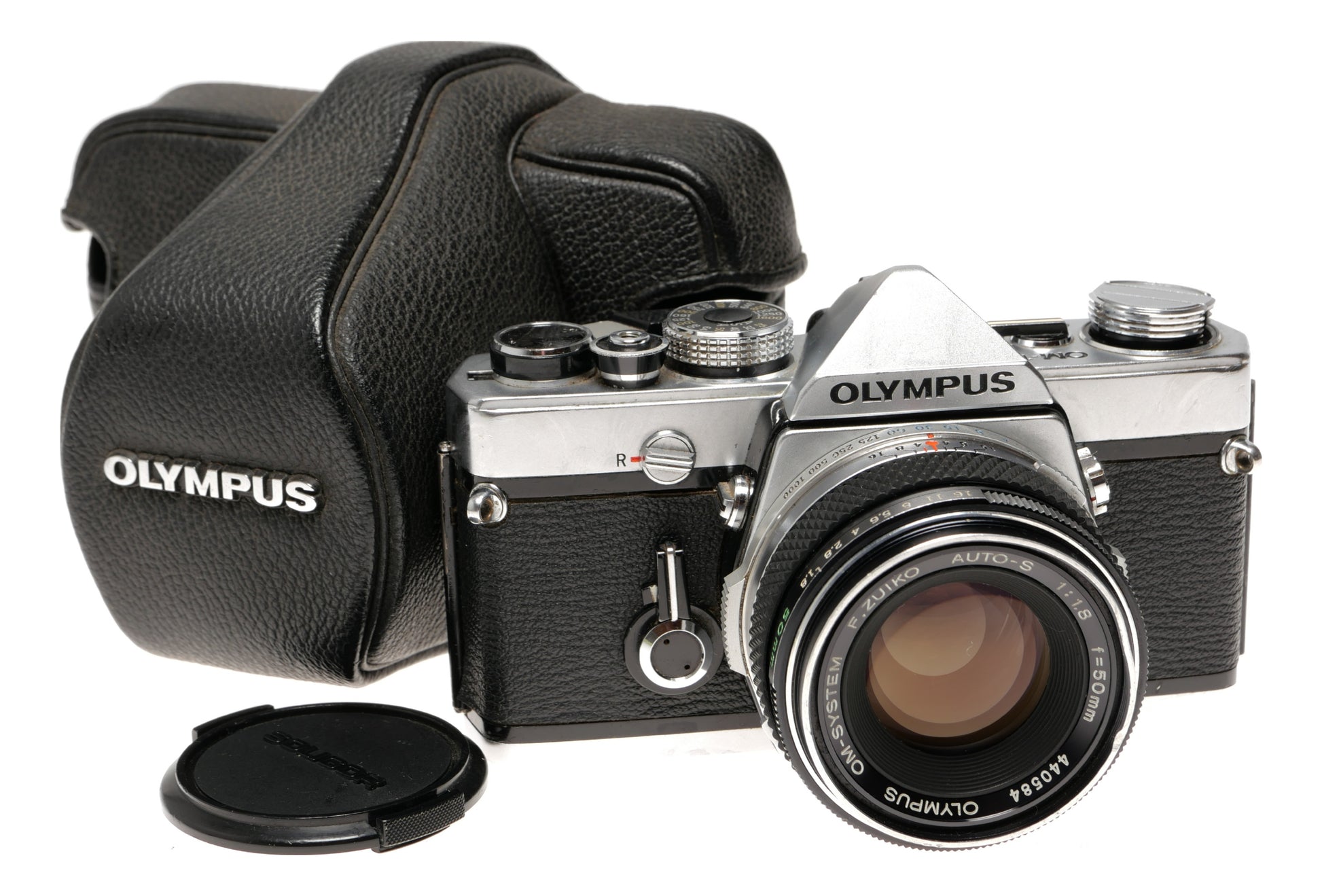Olympus OM-1 35mm SLR Camera with 50mm Lens - View 2