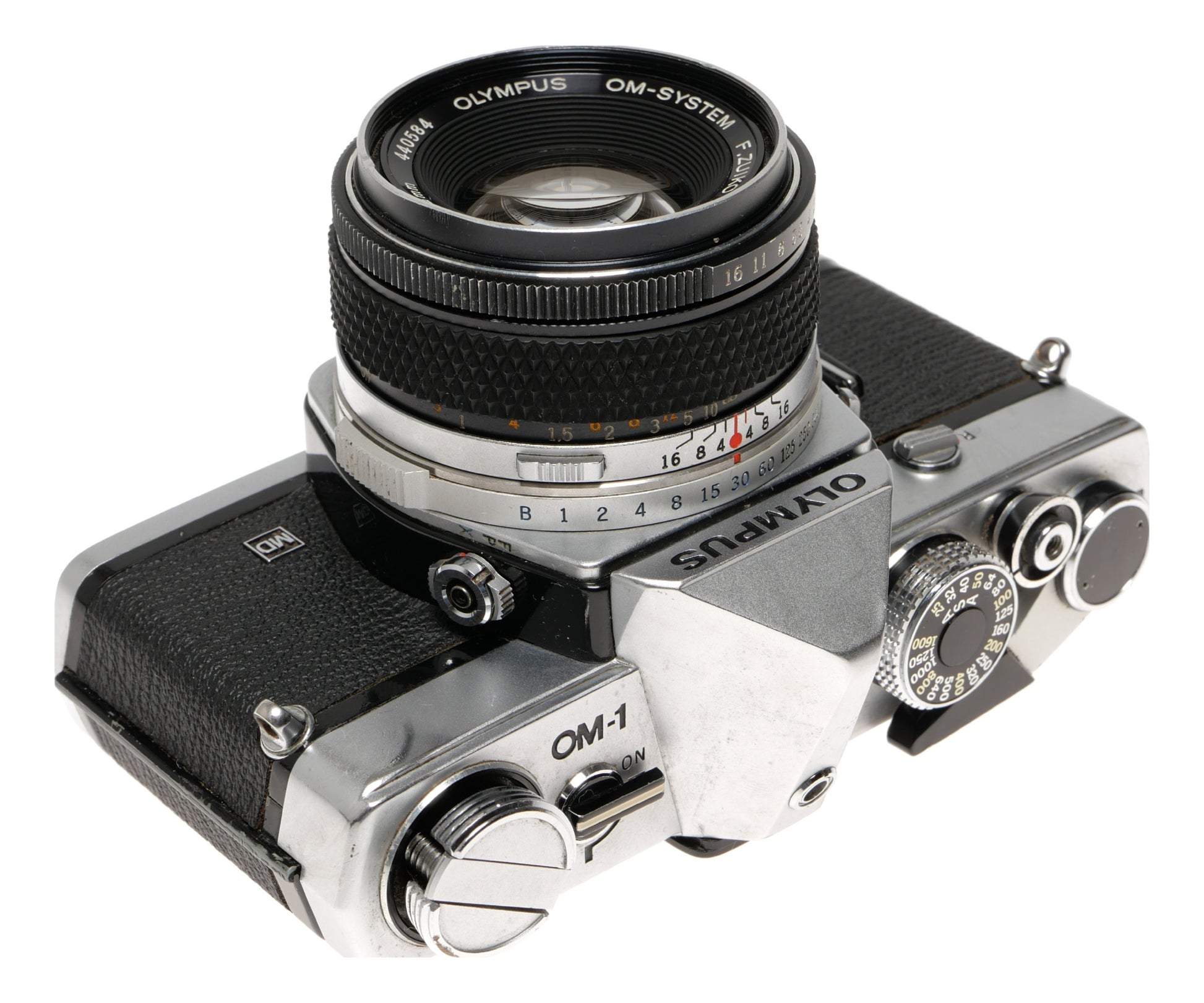 Olympus OM-1 35mm SLR Camera with 50mm Lens - View 3