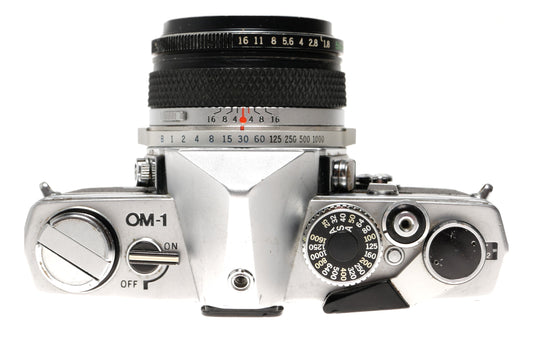 Olympus OM-1 35mm SLR Camera with 50mm Lens - View 7
