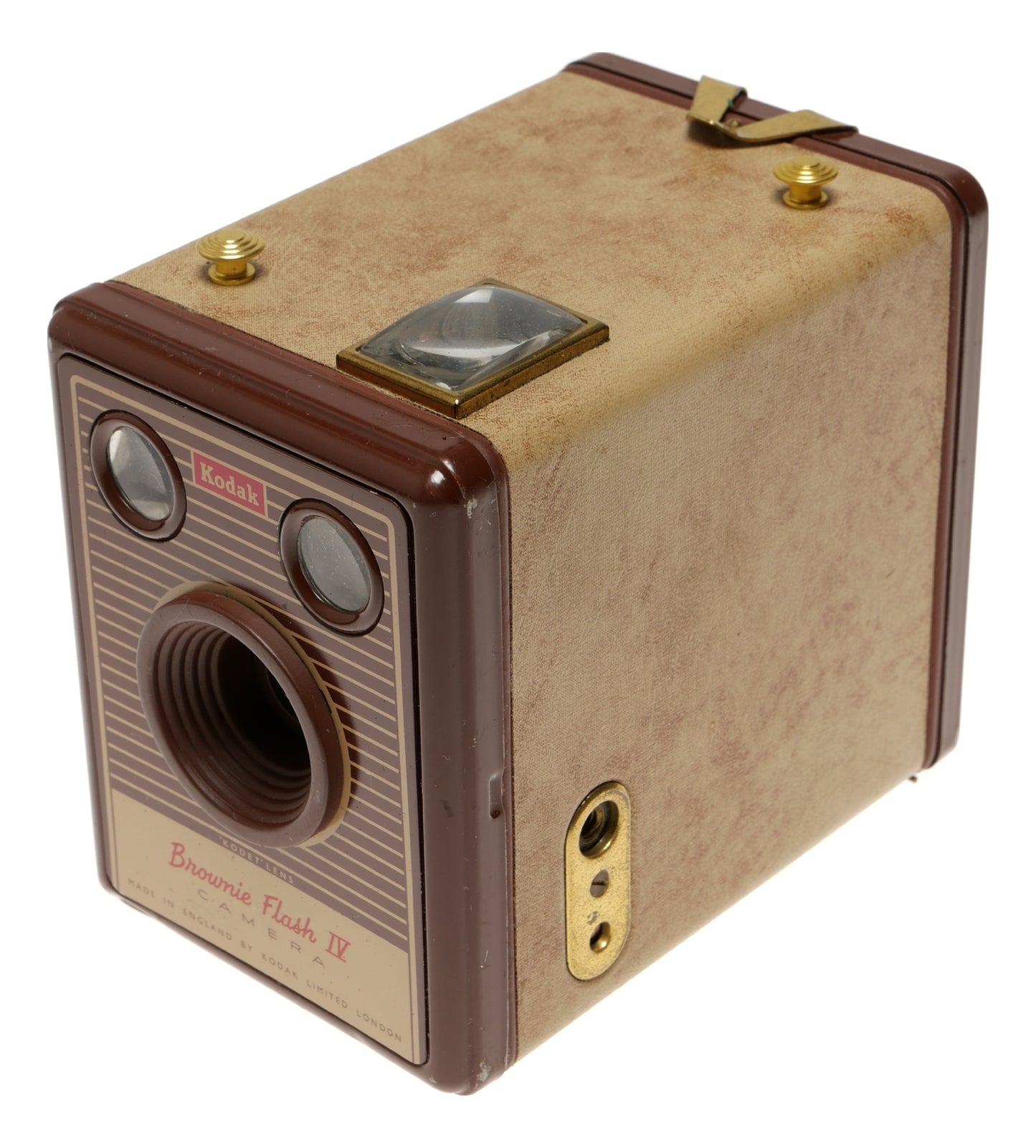Kodak Brownie Flash IV 127 Film Box Camera - View 2
