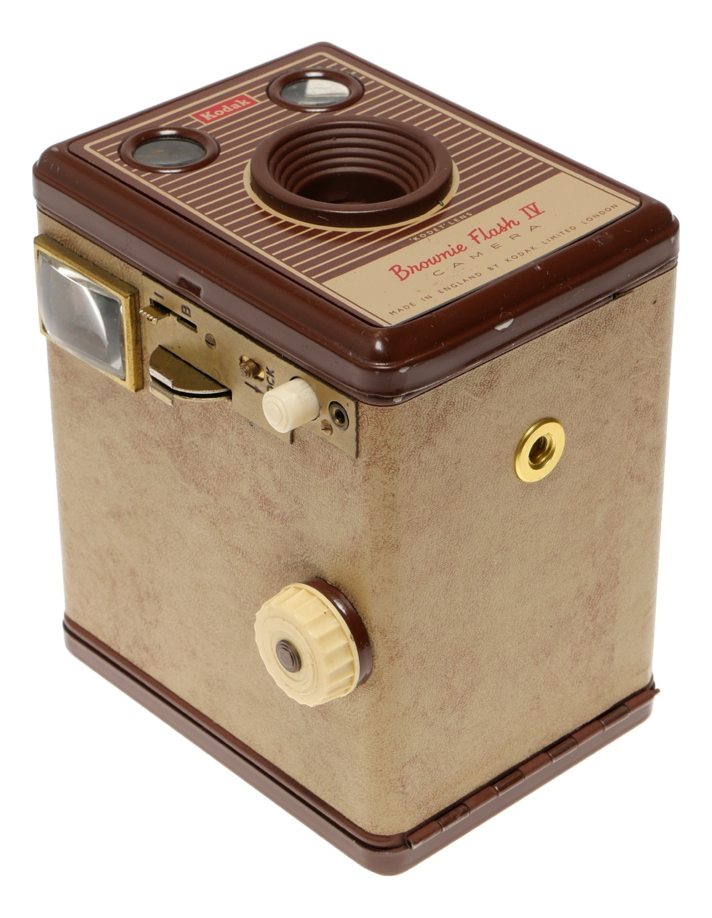 Kodak Brownie Flash IV 127 Film Box Camera - View 6