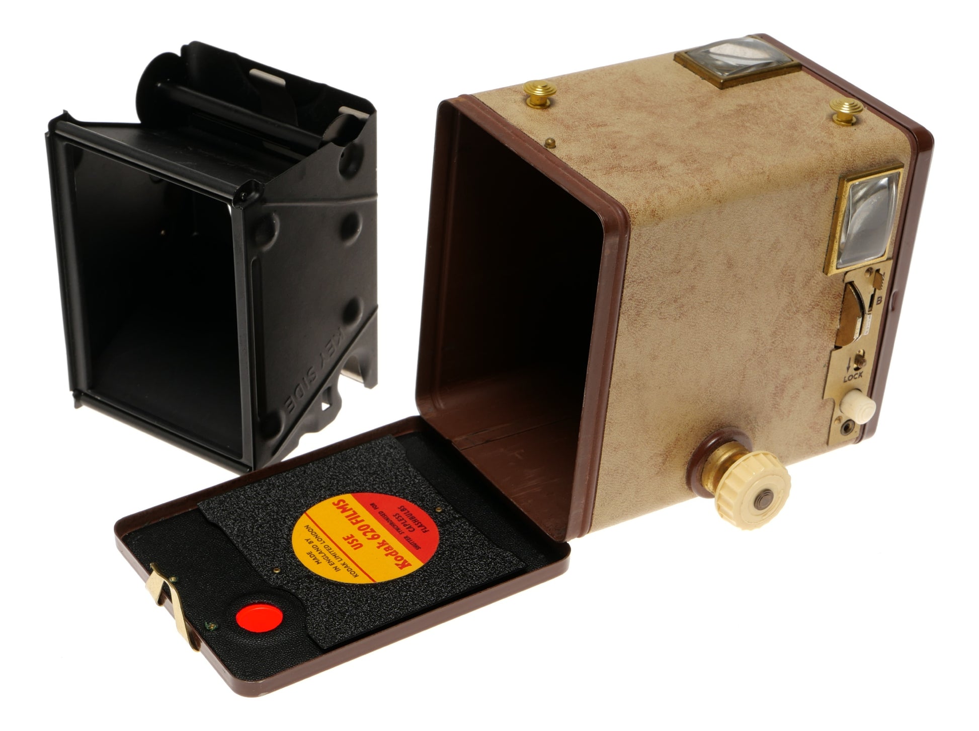 Kodak Brownie Flash IV 127 Film Box Camera - View 7