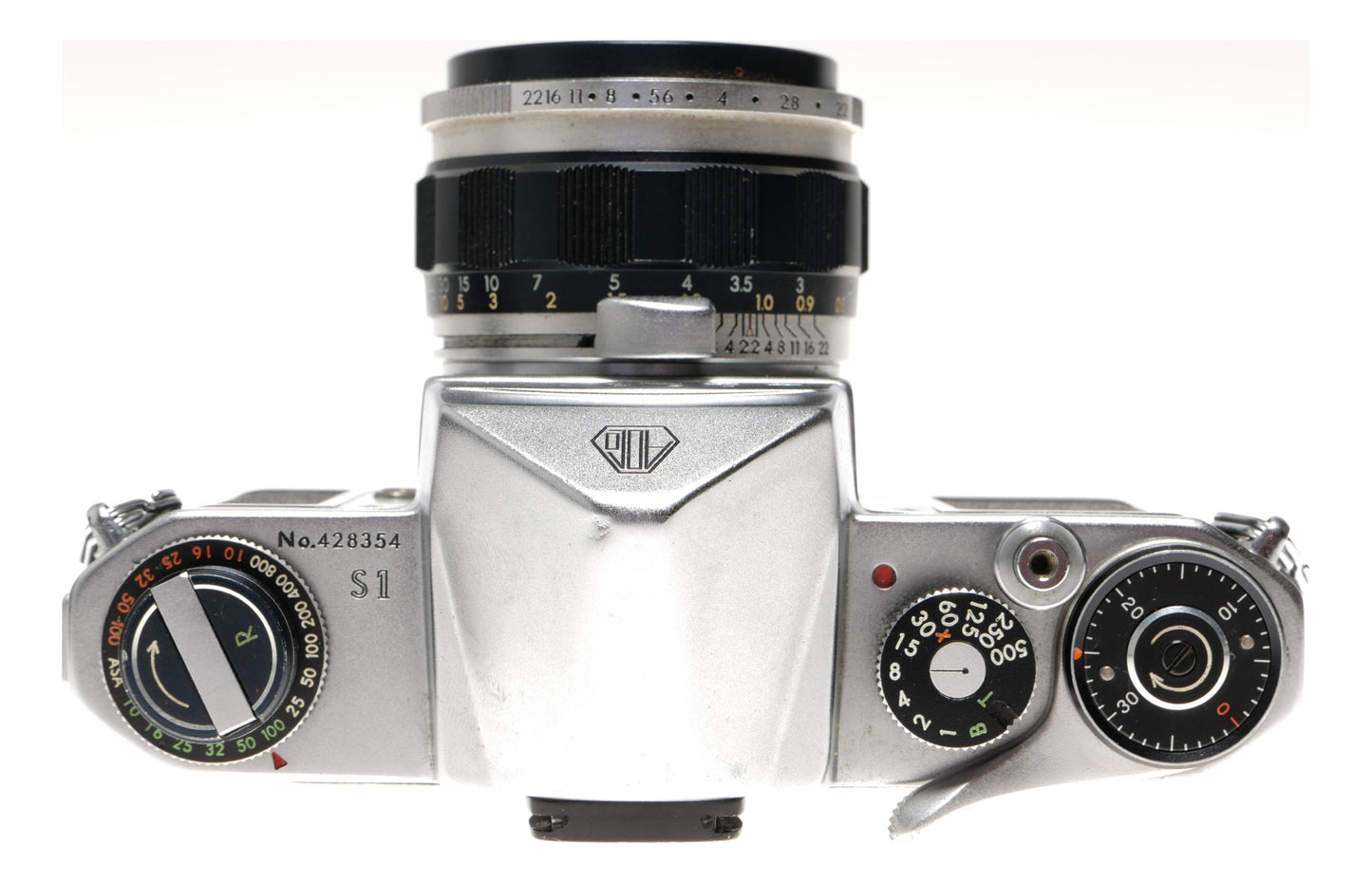 Asahi Pentax S1 35mm SLR Film Camera with 55mm Lens - View 3