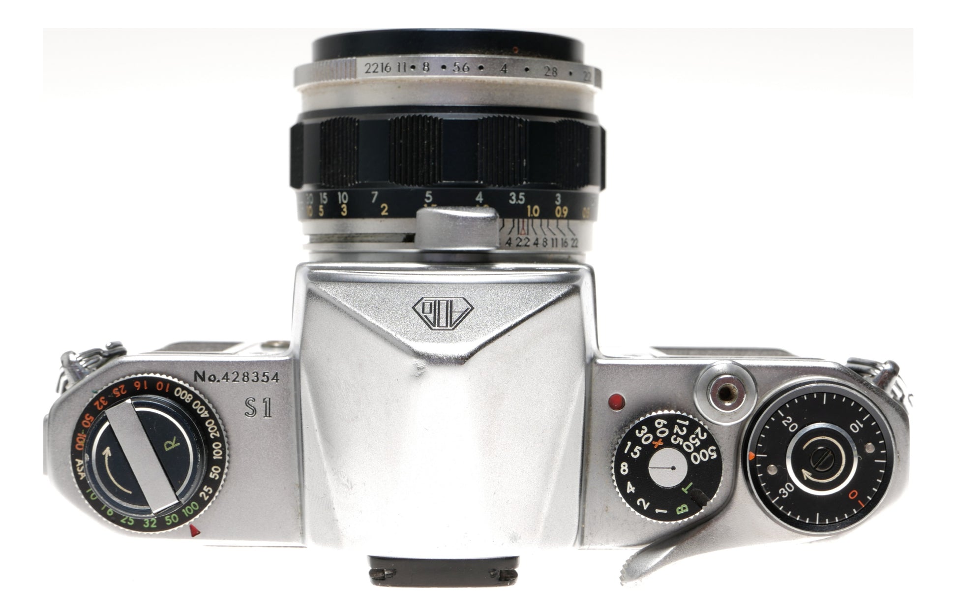 Asahi Pentax S1 35mm SLR Film Camera with 55mm Lens - View 3