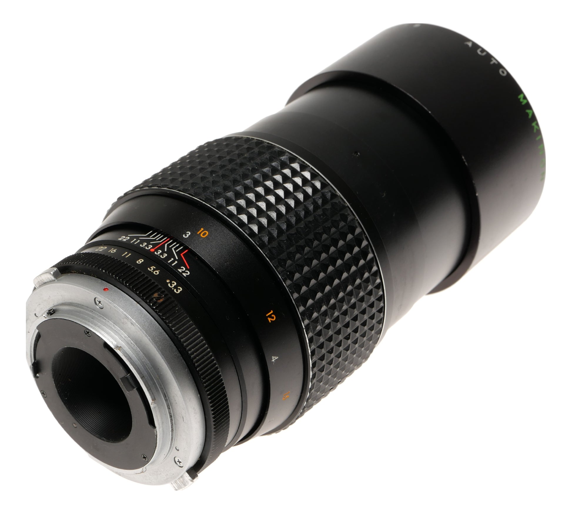 Makinon 135mm f/3.3 Auto SLR Telephoto Lens - View 5
