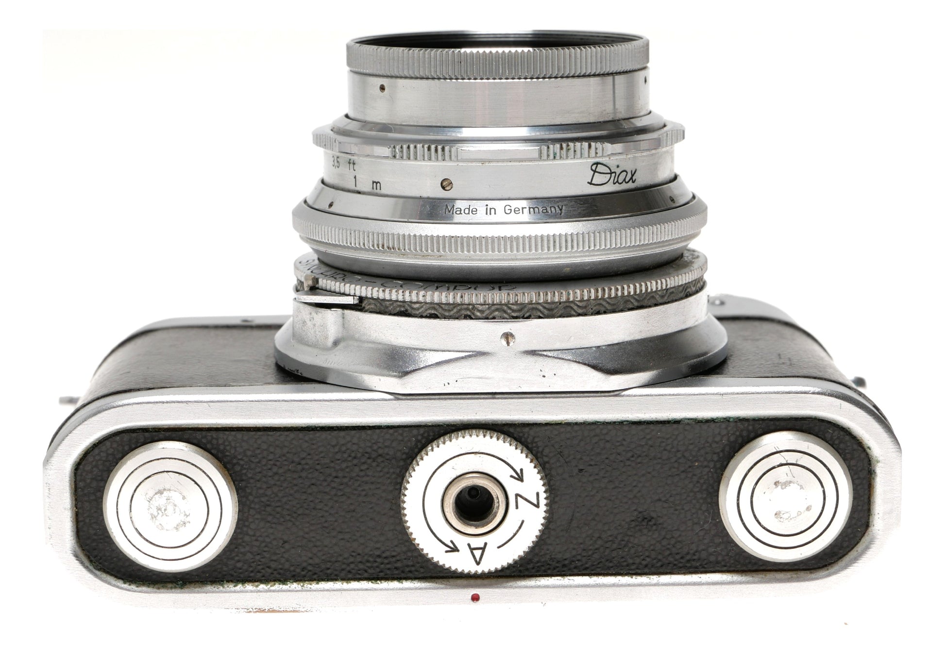 Diax IIa 35mm Rangefinder Camera with Lenses and Case - View 10