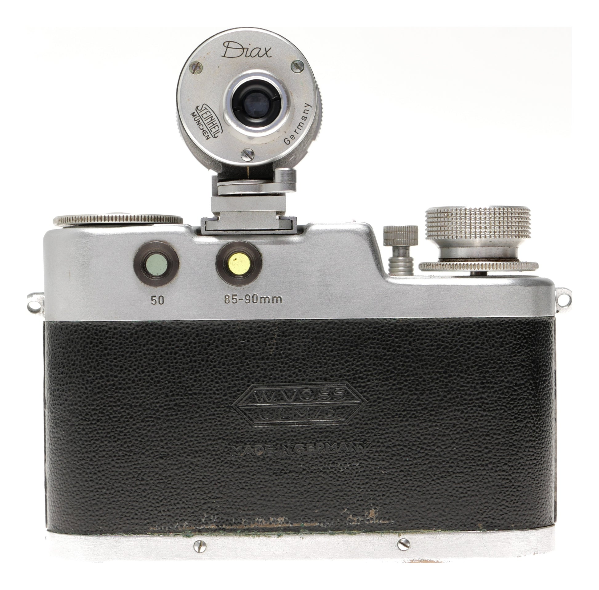 Diax IIa 35mm Rangefinder Camera with Lenses and Case - View 11