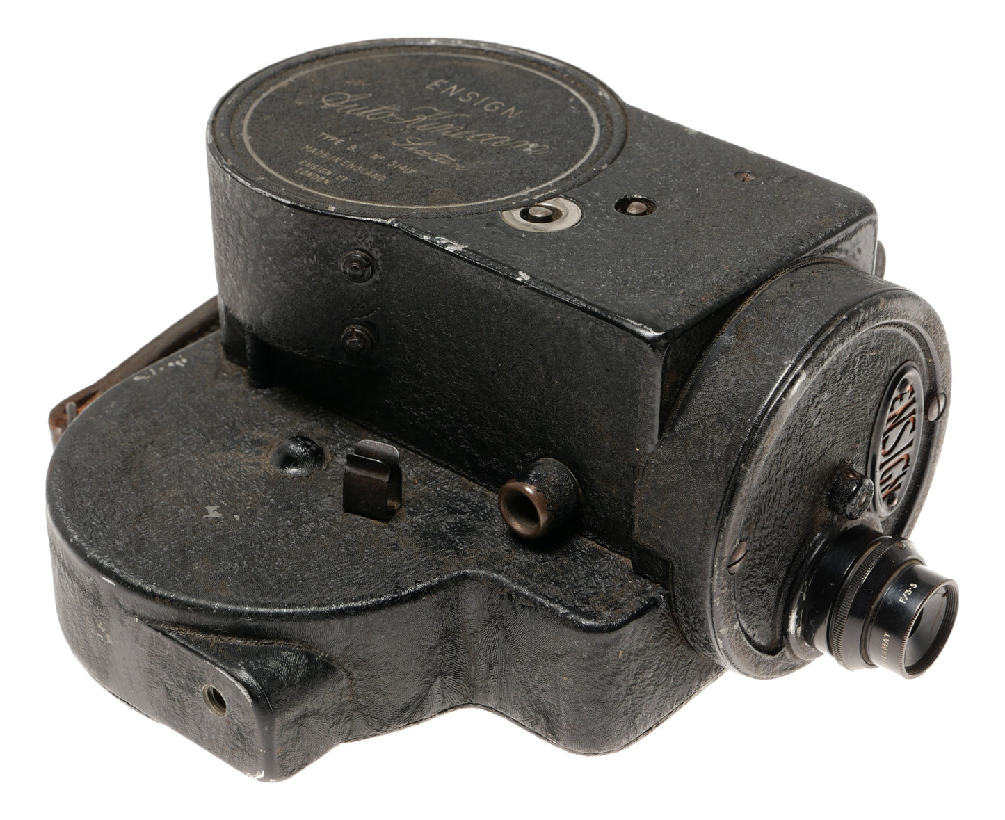 Ensign Auto-Kinecam Sixteen 16mm Cine Camera - View 3