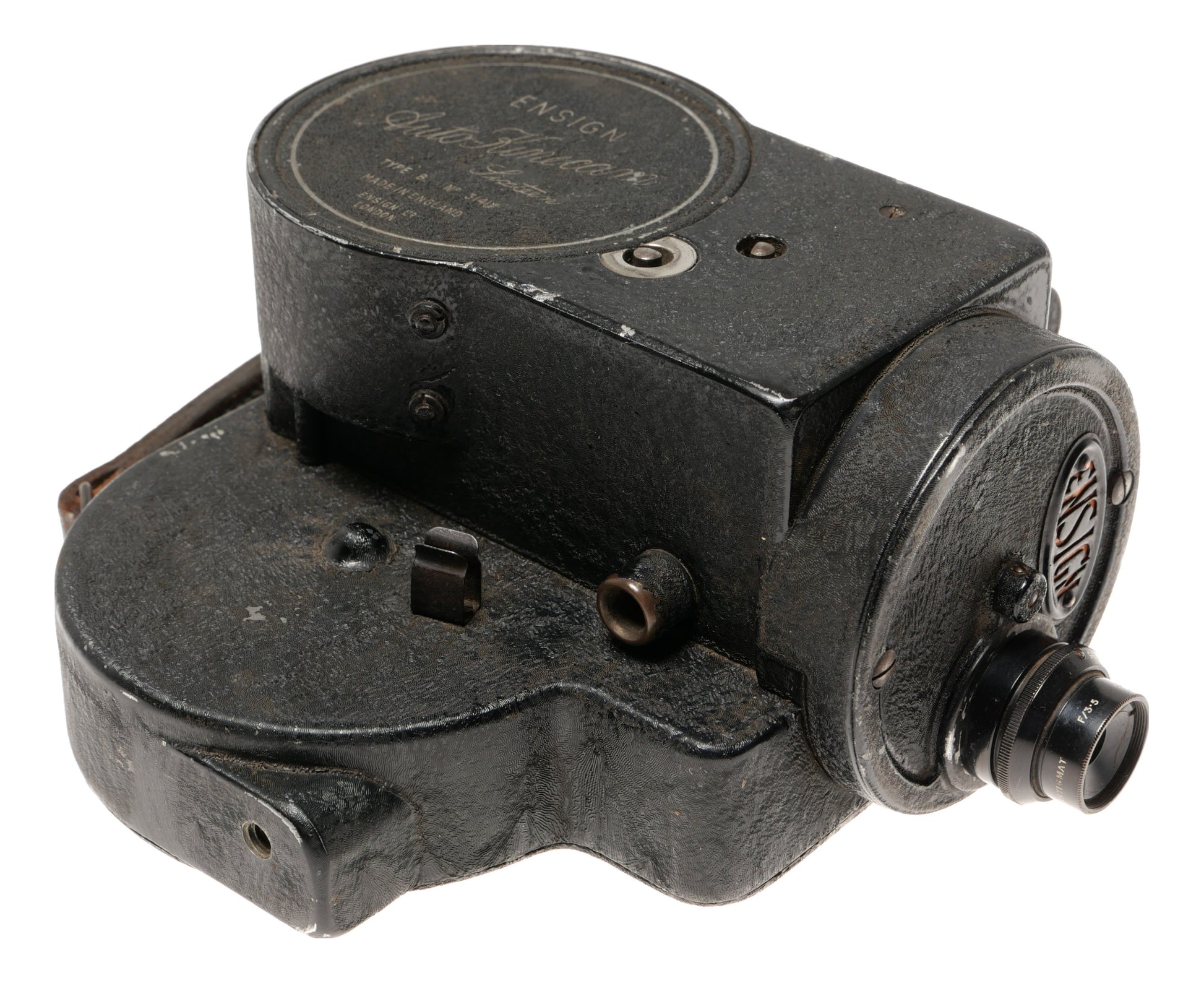 Ensign Auto-Kinecam Sixteen 16mm Cine Camera - View 3