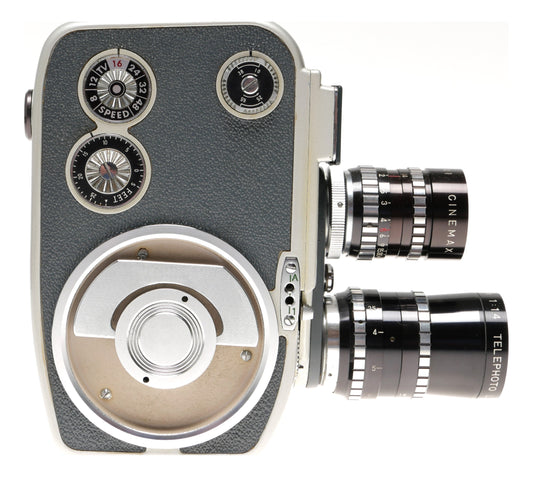 Cinemax-8 8mm Movie Camera with Lenses - View 2