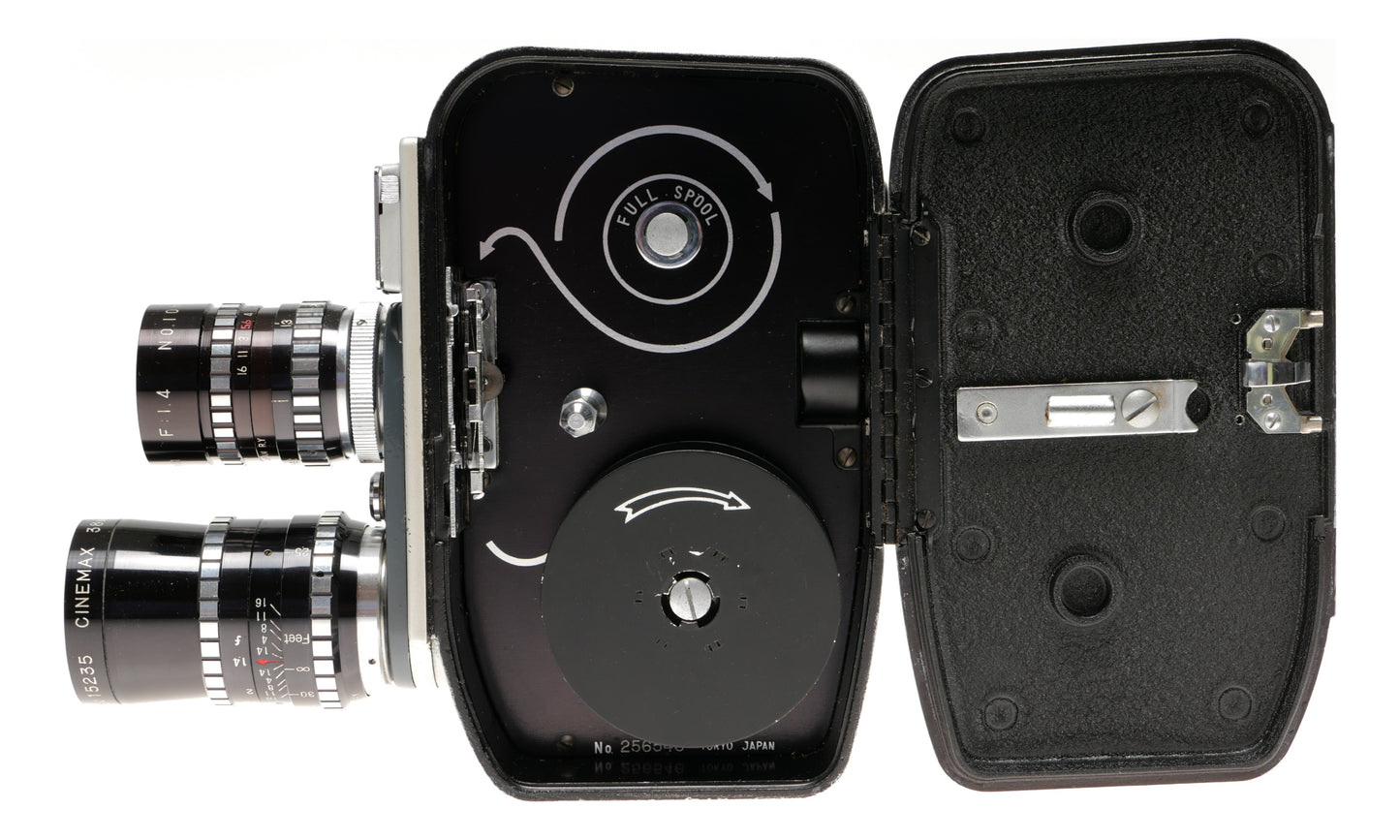 Cinemax-8 8mm Movie Camera with Lenses - View 5