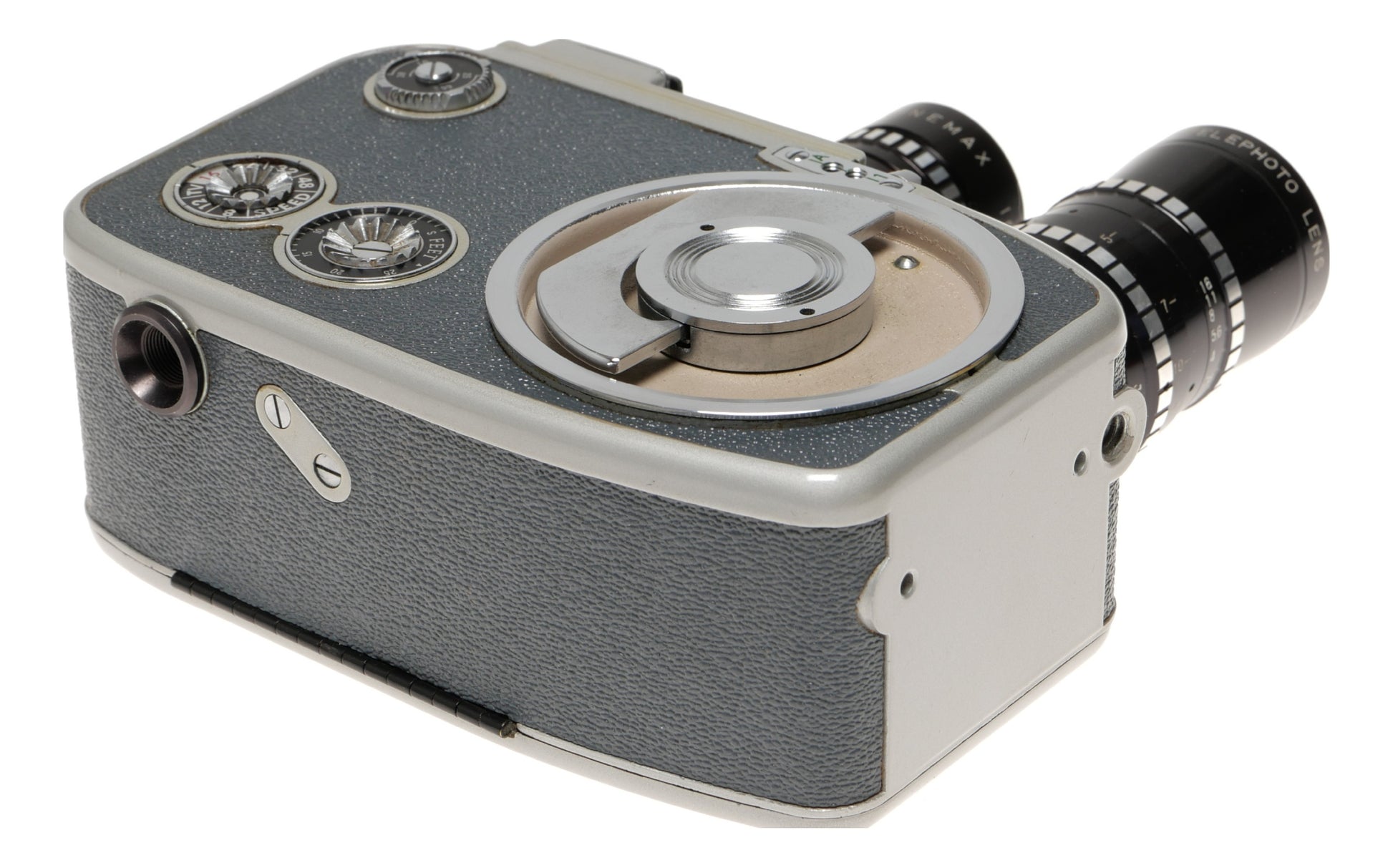 Cinemax-8 8mm Movie Camera with Lenses - View 6