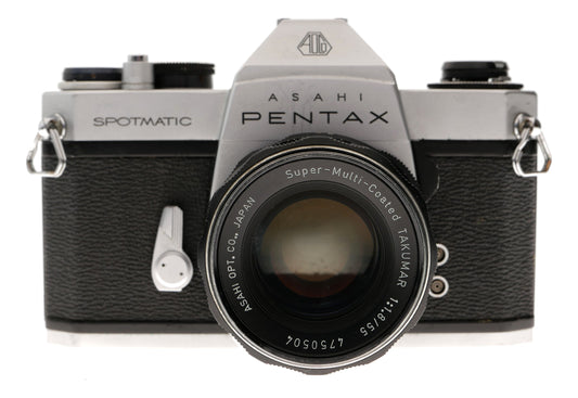 Asahi Pentax Spotmatic SP II 35mm SLR Camera with 55mm Lens