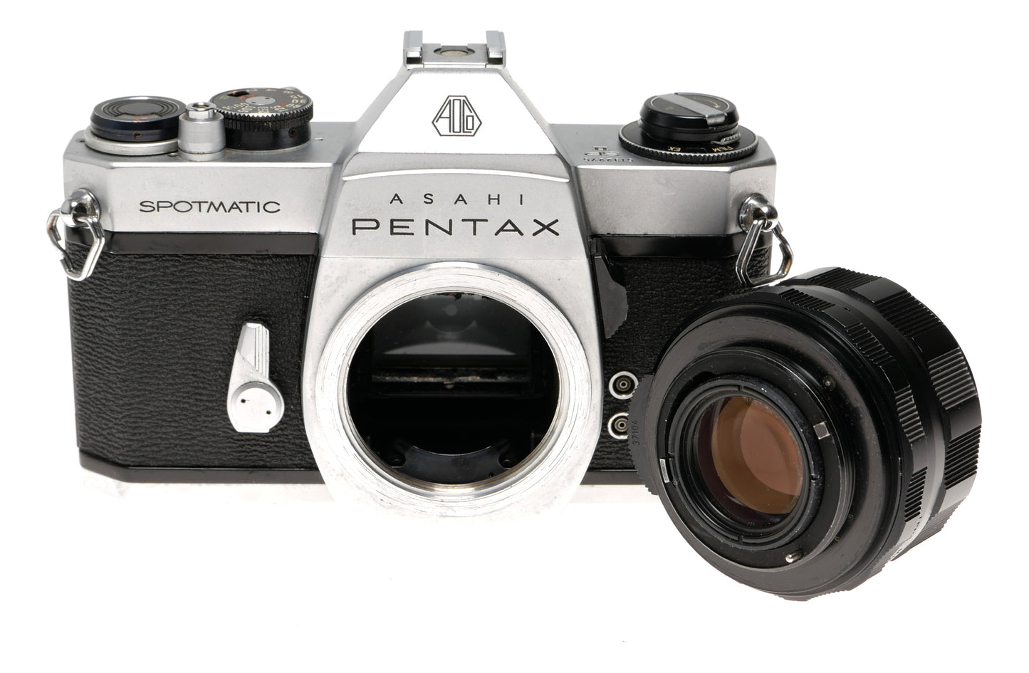 Asahi Pentax Spotmatic SP II 35mm SLR Camera with 55mm Lens - View 9
