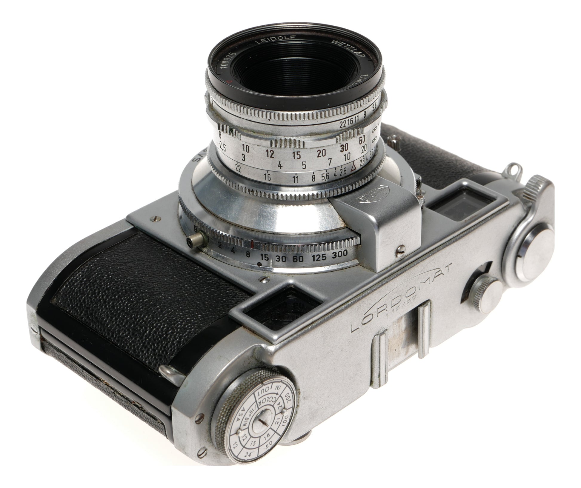 Leitz Lordomat 35mm Rangefinder Camera with Lordonar Lens - View 3