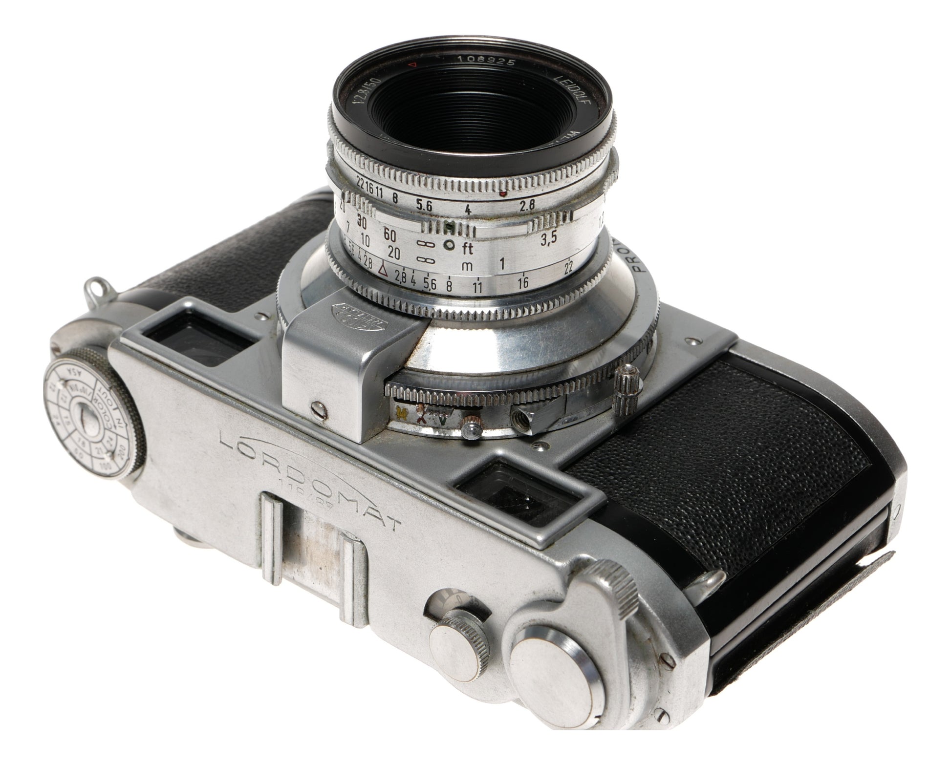 Leitz Lordomat 35mm Rangefinder Camera with Lordonar Lens - View 4