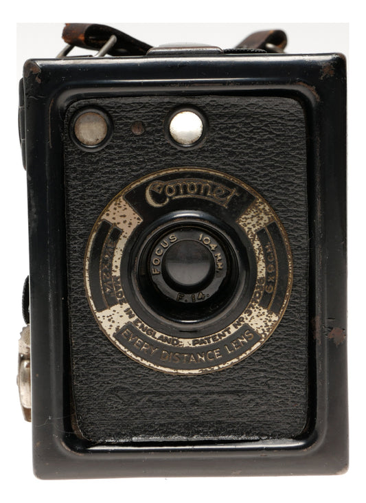 Coronet Box Camera 104mm f/14 120 Film