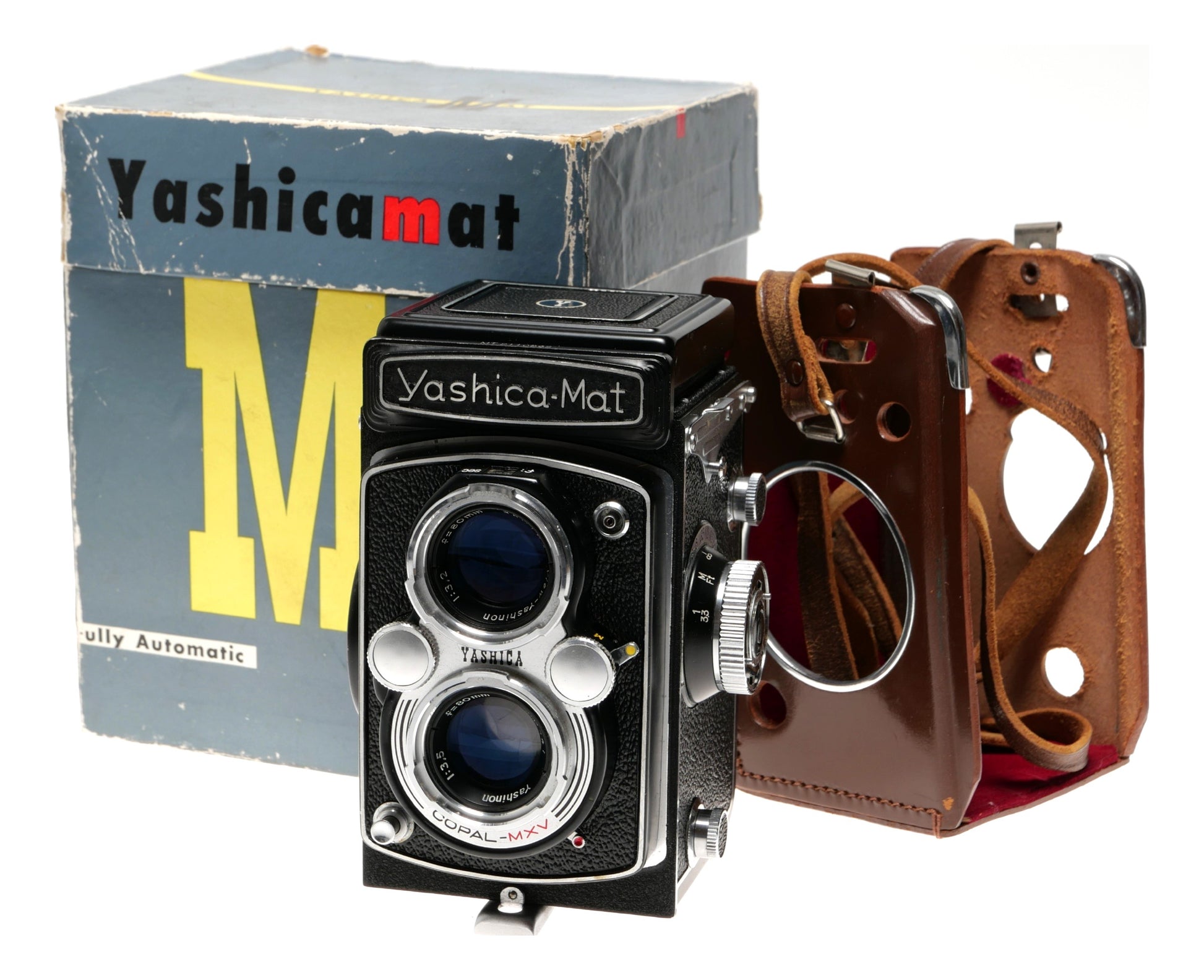 Yashica-Mat 80mm TLR Medium Format Camera