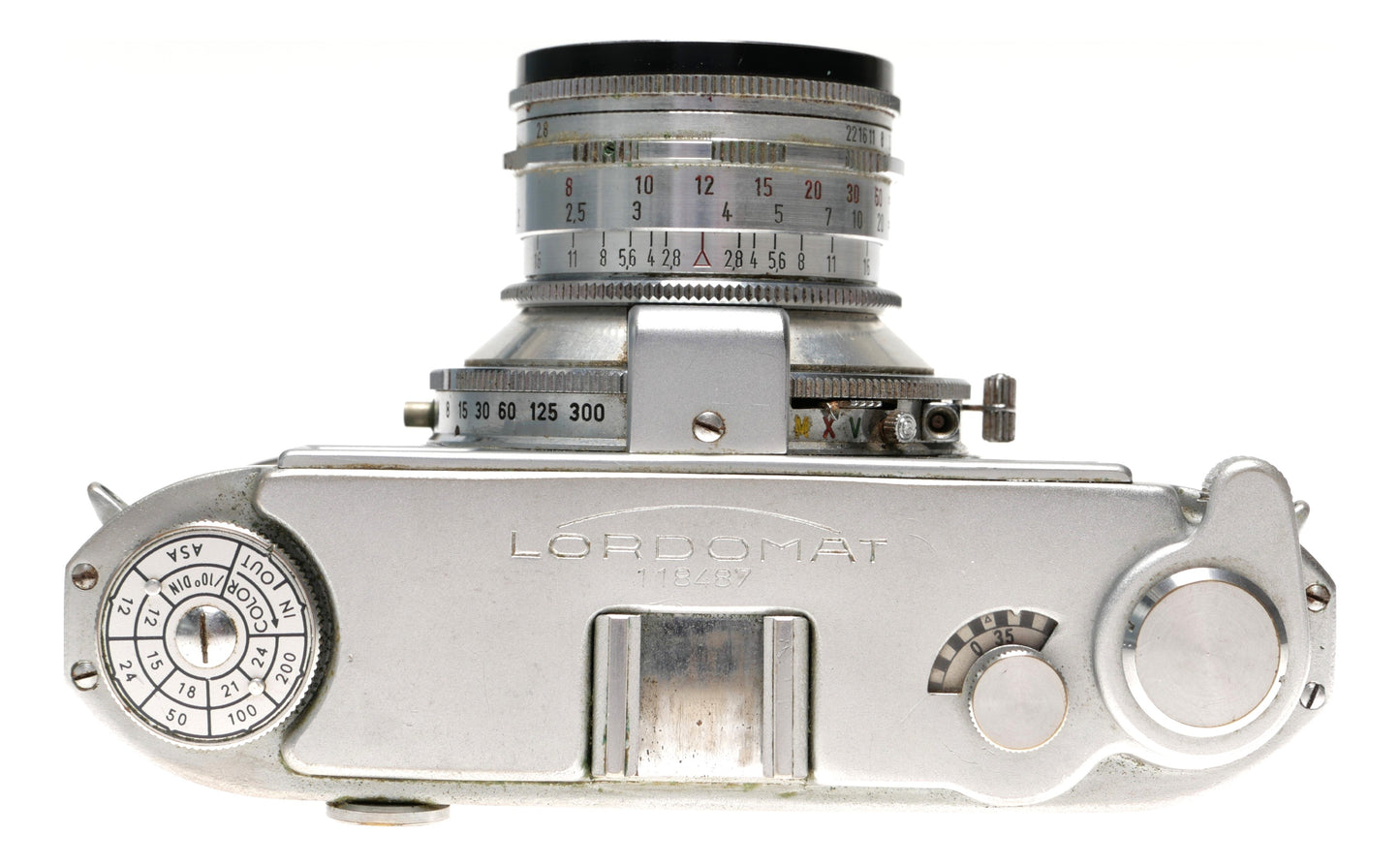 Leitz Lordomat 35mm Rangefinder Camera with Lordonar Lens - View 7