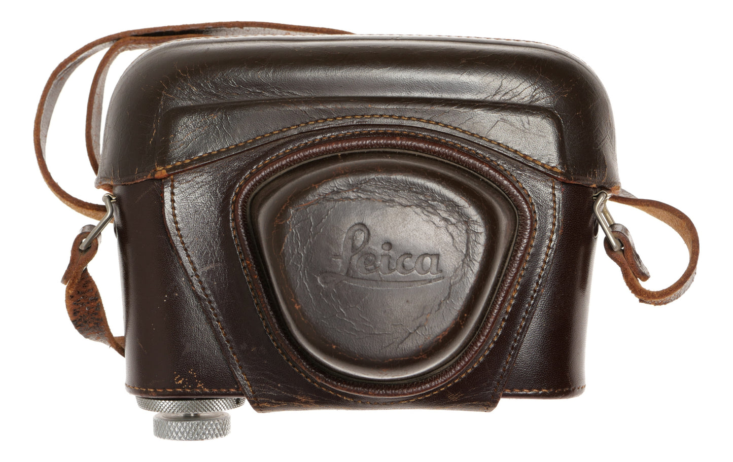Leica Rangefinder Camera with Leather Case - View 3