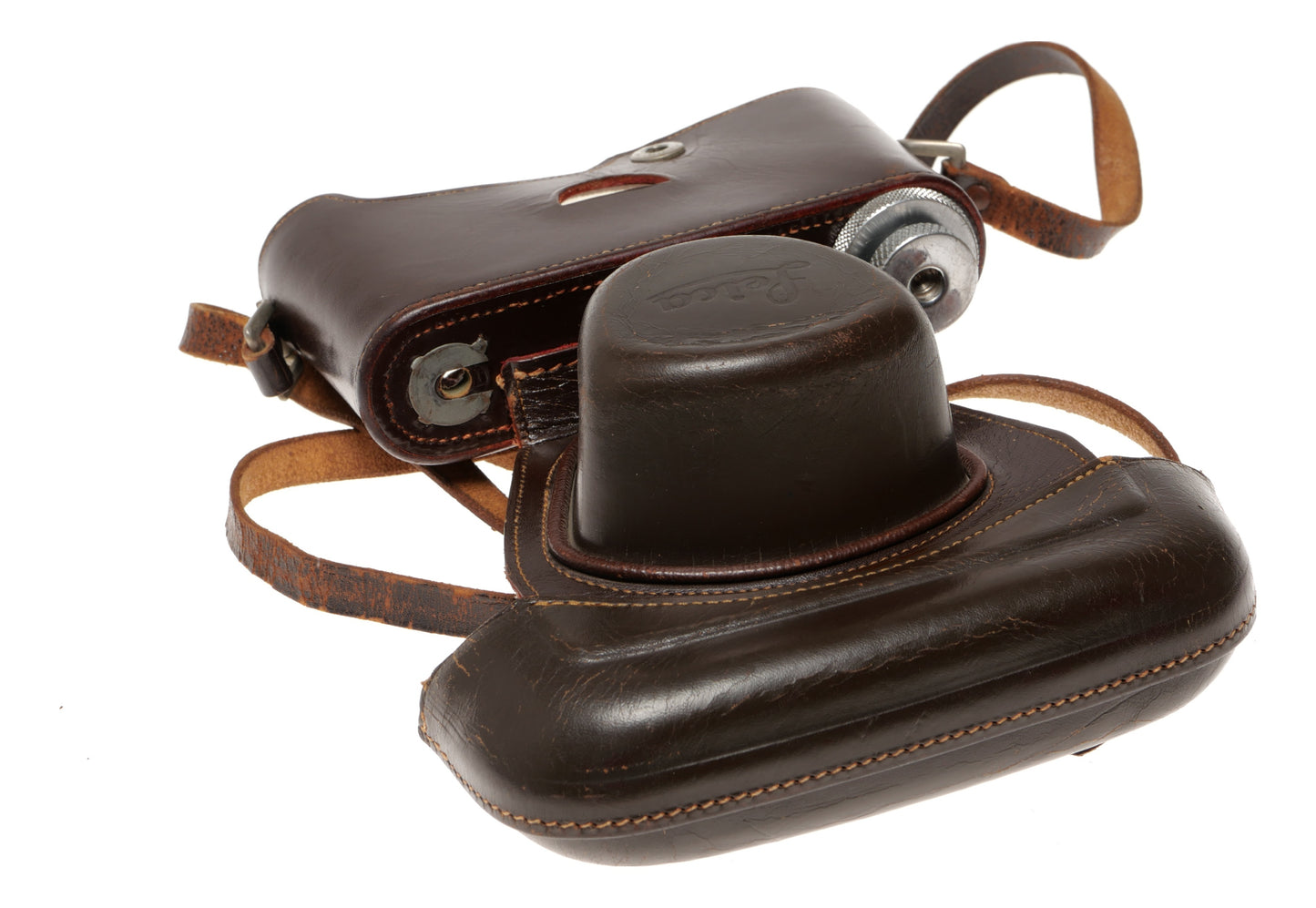 Leica Rangefinder Camera with Leather Case - View 9