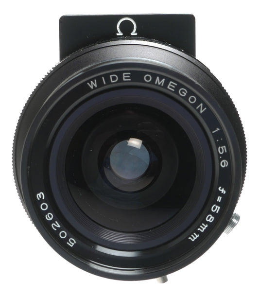 OMEGON Wide Angle 58mm f/5.6 Vintage Camera Lens Made in Japan - View 2