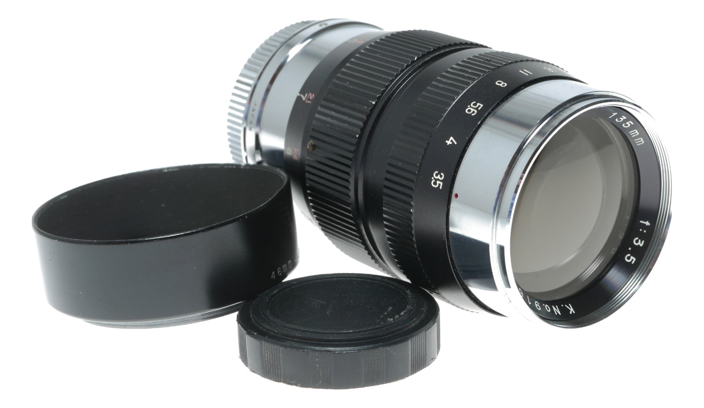 Elite 135mm f/3.5 Vintage Prime Lens with Manual Focus