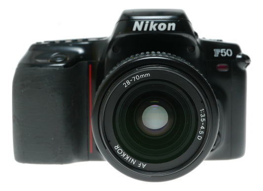 Nikon F50 35mm Film SLR Camera with AF Nikkor 28-70mm f/3.5-4.5D Lens