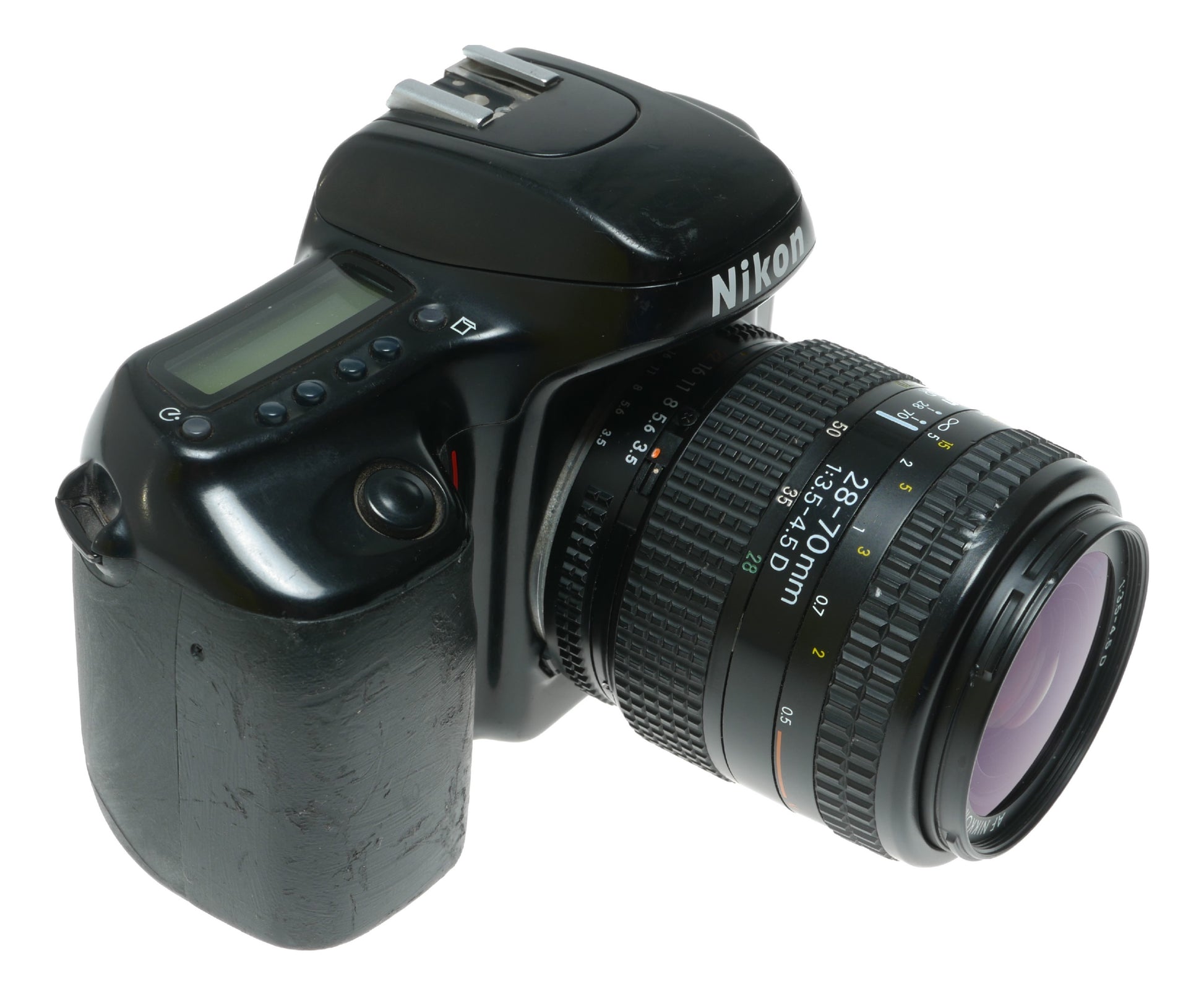 Nikon F50 35mm Film SLR Camera with AF Nikkor 28-70mm f/3.5-4.5D Lens - View 4