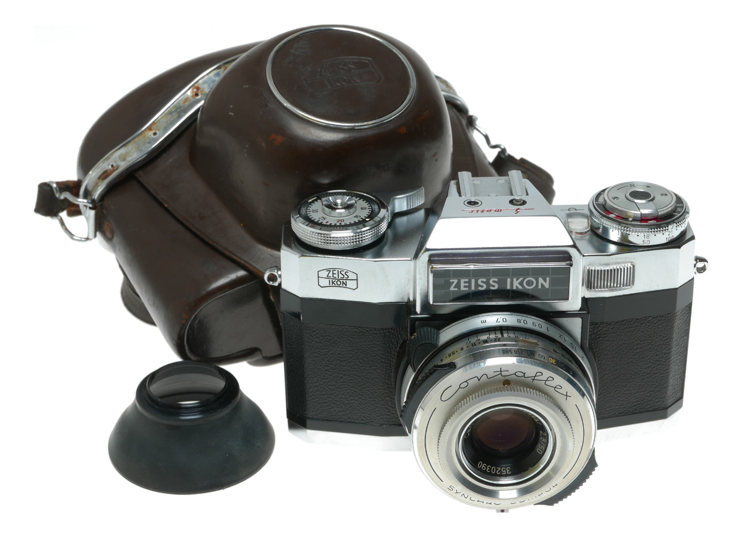 Zeiss Ikon Contaflex Vintage TLR Camera with Carl Zeiss Tessar 2.8/50 Lens, Made in Germany