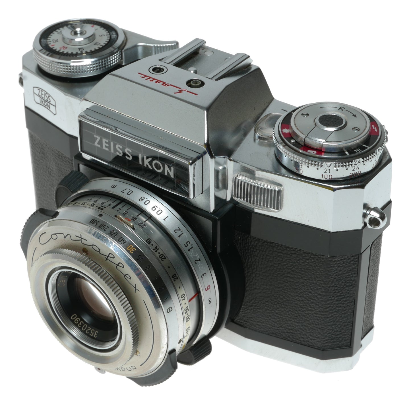 Zeiss Ikon Contaflex Vintage TLR Camera with Carl Zeiss Tessar 2.8/50 Lens, Made in Germany - View 4