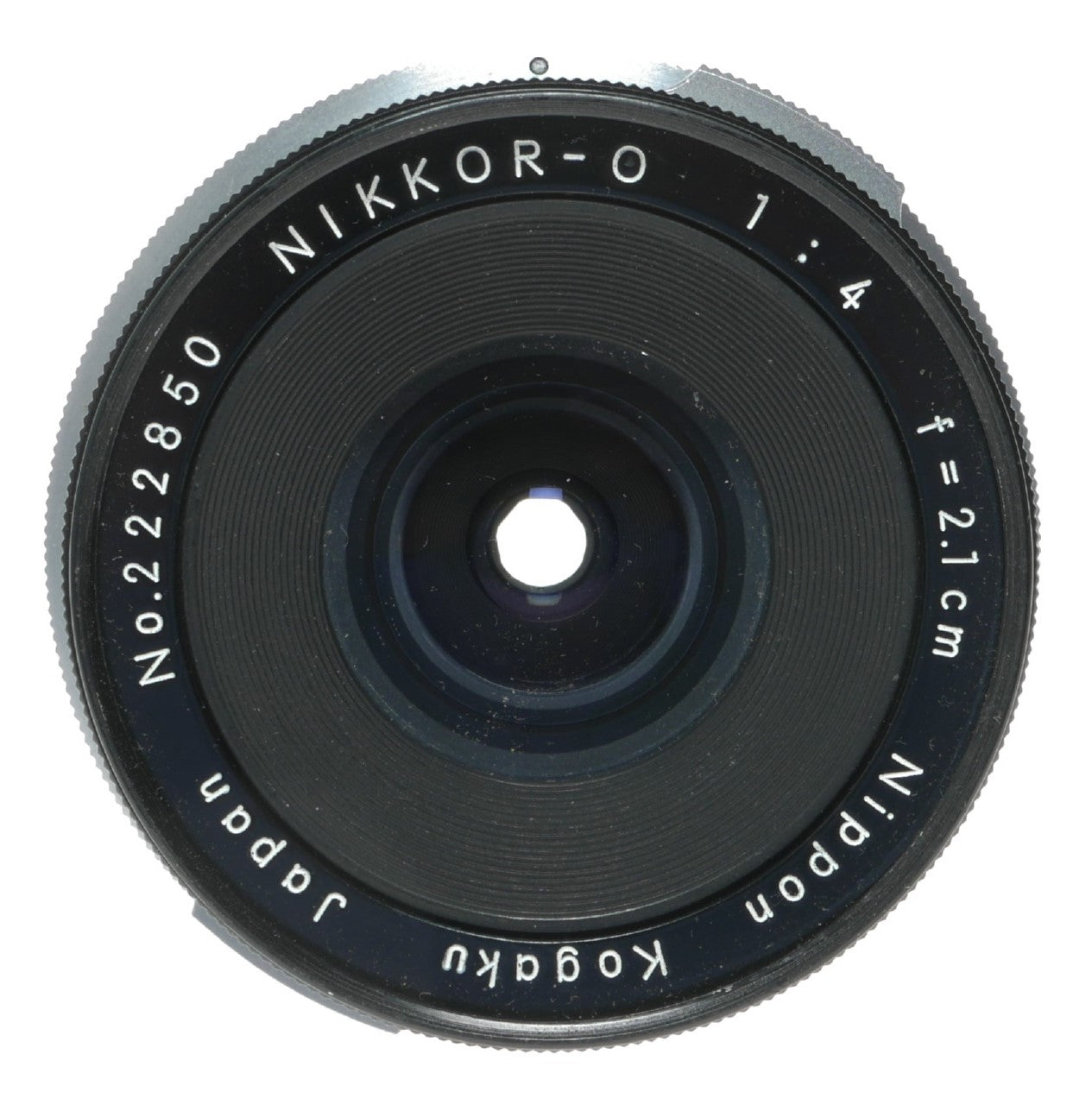 Nikon Nikkor-O 2.1cm f/4 Vintage Lens Made in Japan