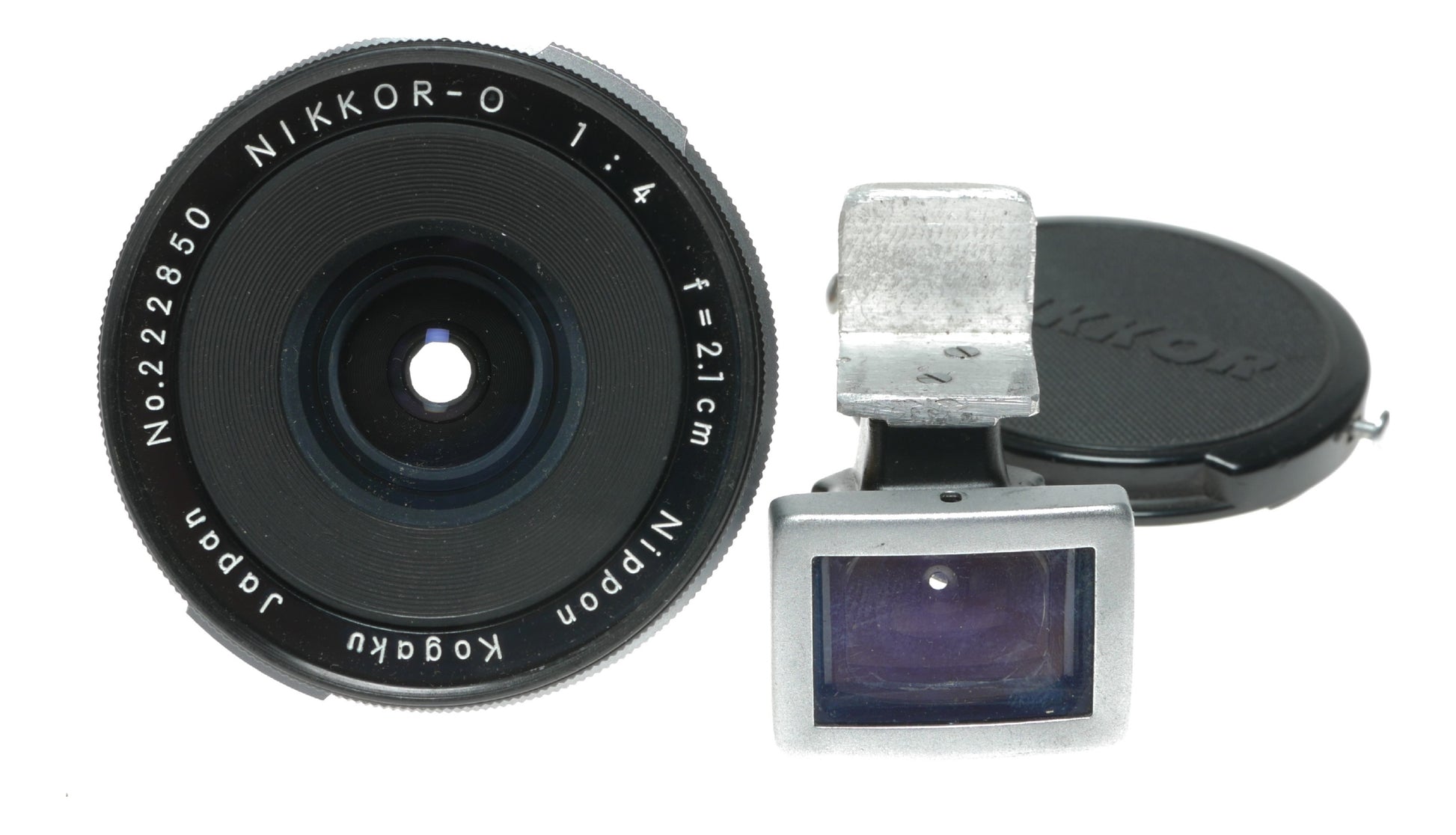 Nikon Nikkor-O 2.1cm f/4 Vintage Lens Made in Japan - View 2