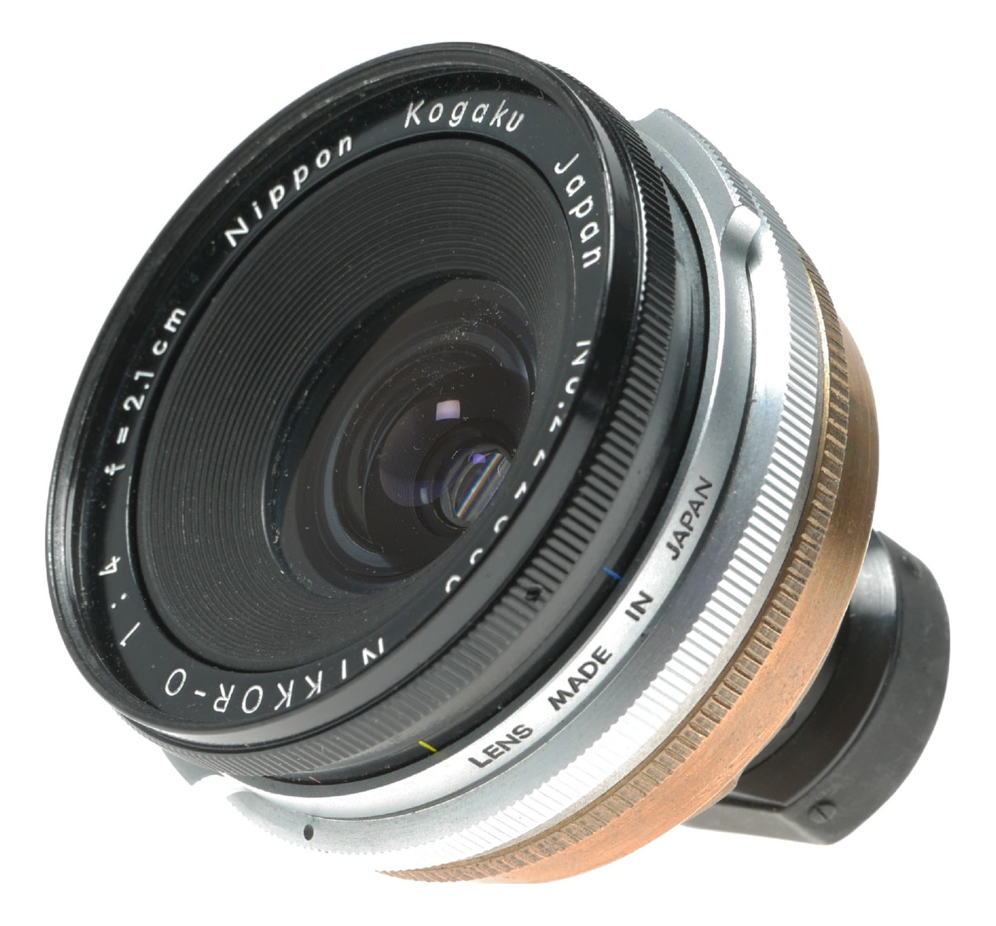Nikon Nikkor-O 2.1cm f/4 Vintage Lens Made in Japan - View 5