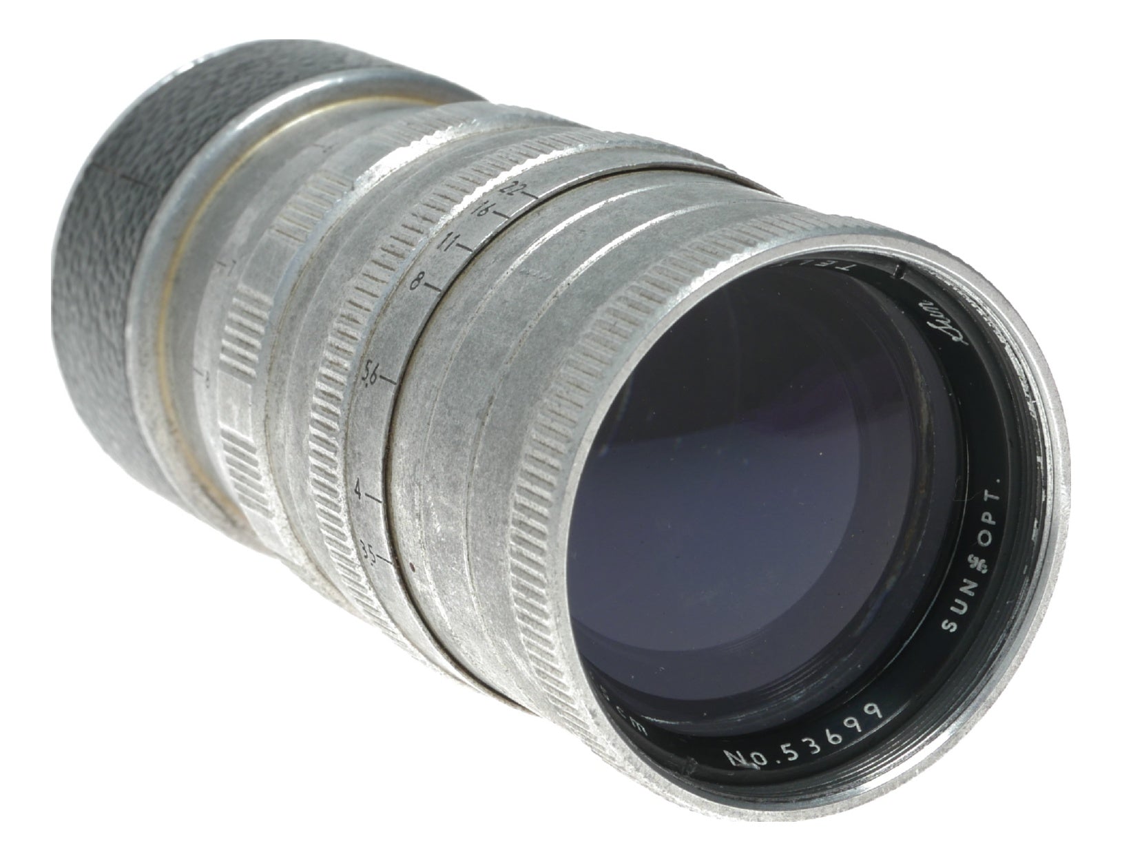 Sun & Opt 13.5cm f/3.5 Vintage Telephoto Lens No 53699 - View 6