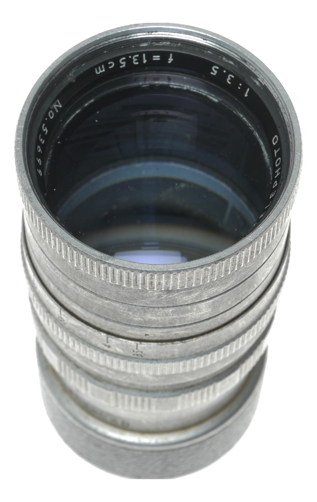 Sun & Opt 13.5cm f/3.5 Vintage Telephoto Lens No 53699 - View 9