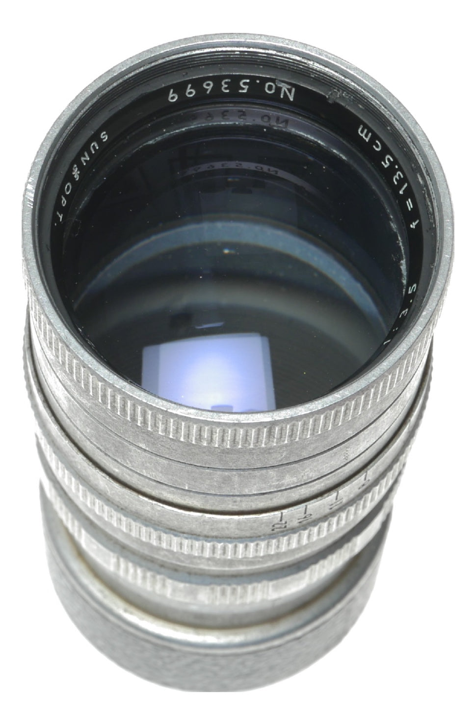 Sun & Opt 13.5cm f/3.5 Vintage Telephoto Lens No 53699 - View 11