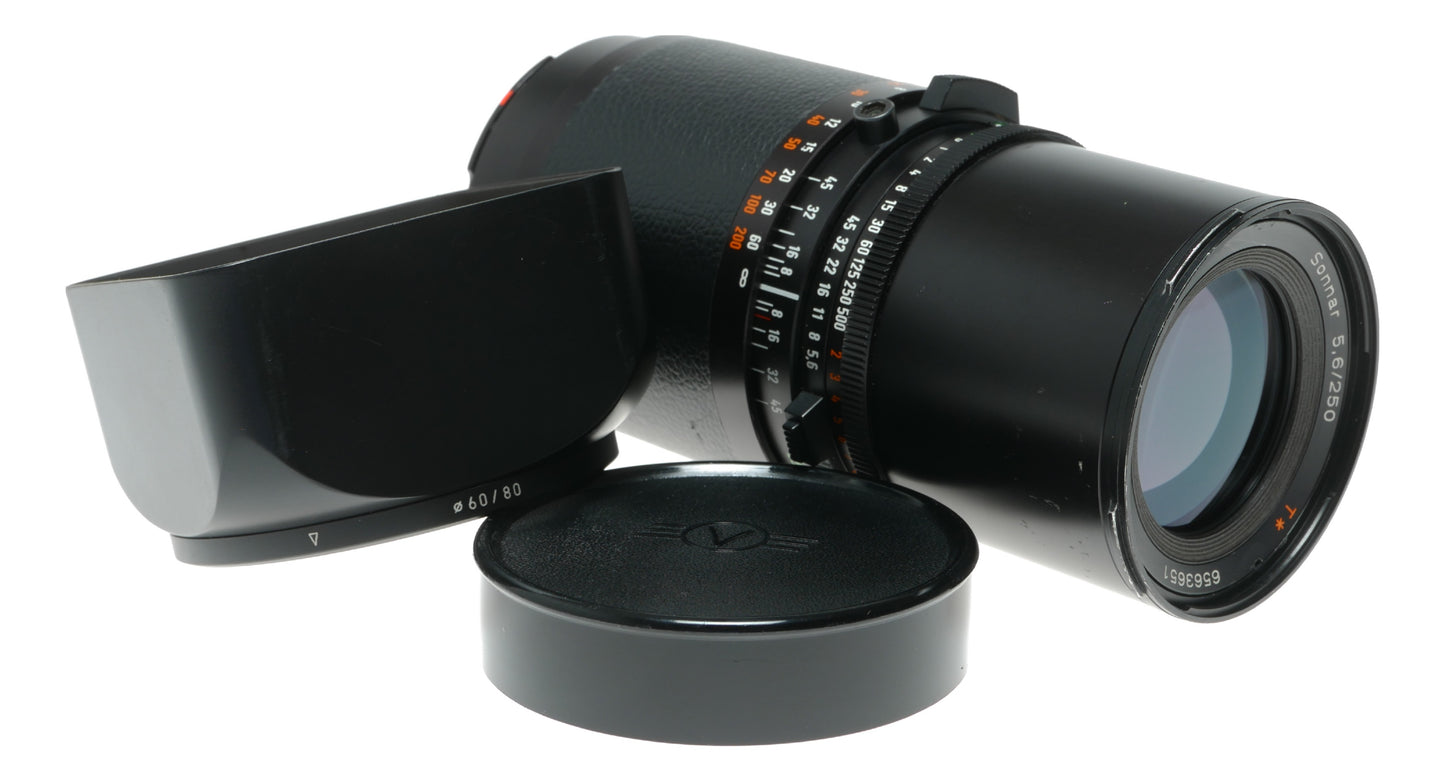 Carl Zeiss Sonnar 250mm f/5.6 Lens for Hasselblad Medium Format Camera