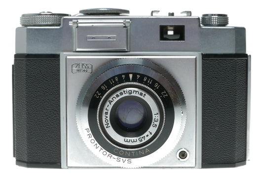 Zeiss Ikon Contina Vintage Film Camera with Novonar-Anastigmat 50mm f/3.5 Lens, Made in West Germany