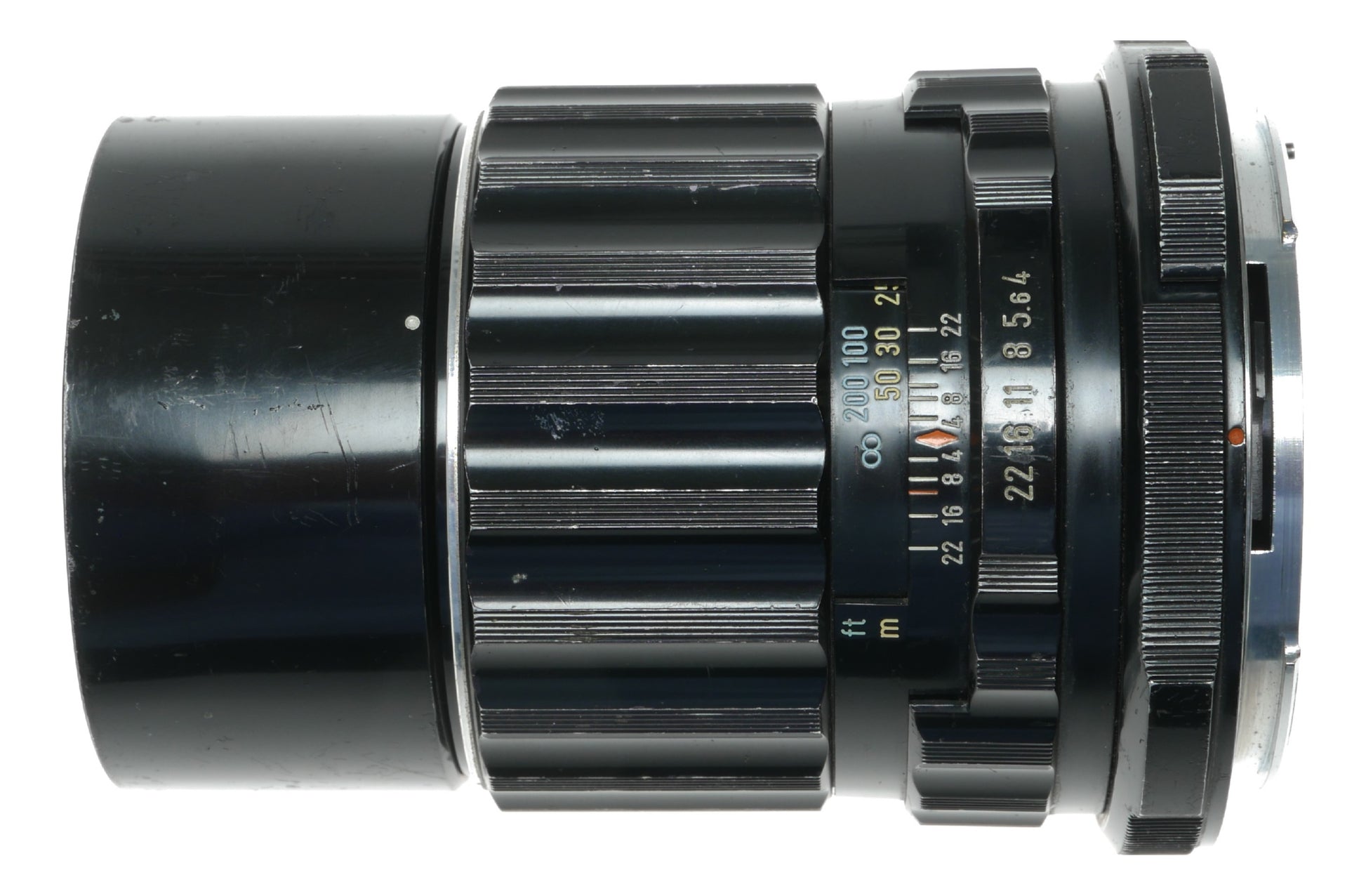 Asahi Opt. Co. Super-Multi-Coated Takumar 200mm f/4 Vintage SLR Lens from Japan - View 6