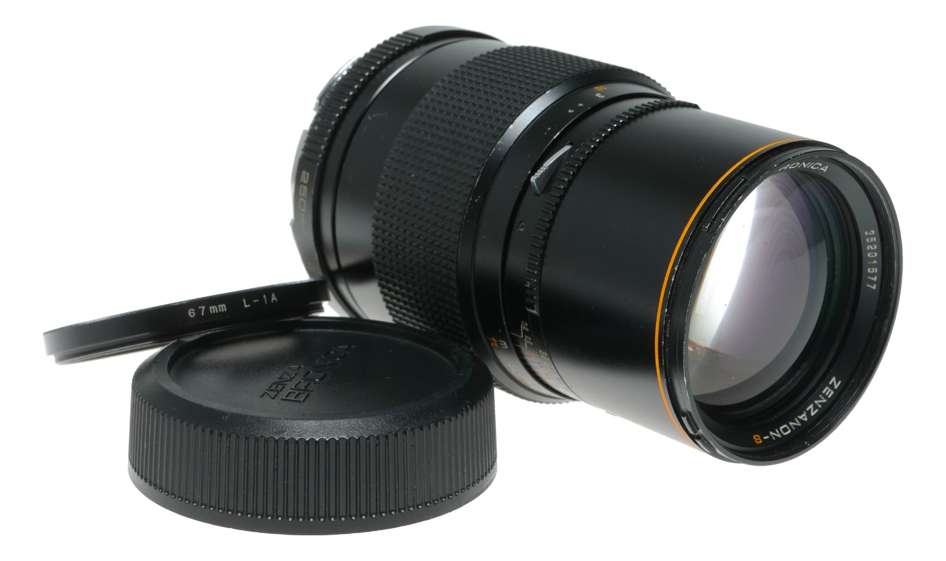 Zenza Bronica ZENON-S 250mm f/3.5 Vintage Lens for L-1A Camera System
